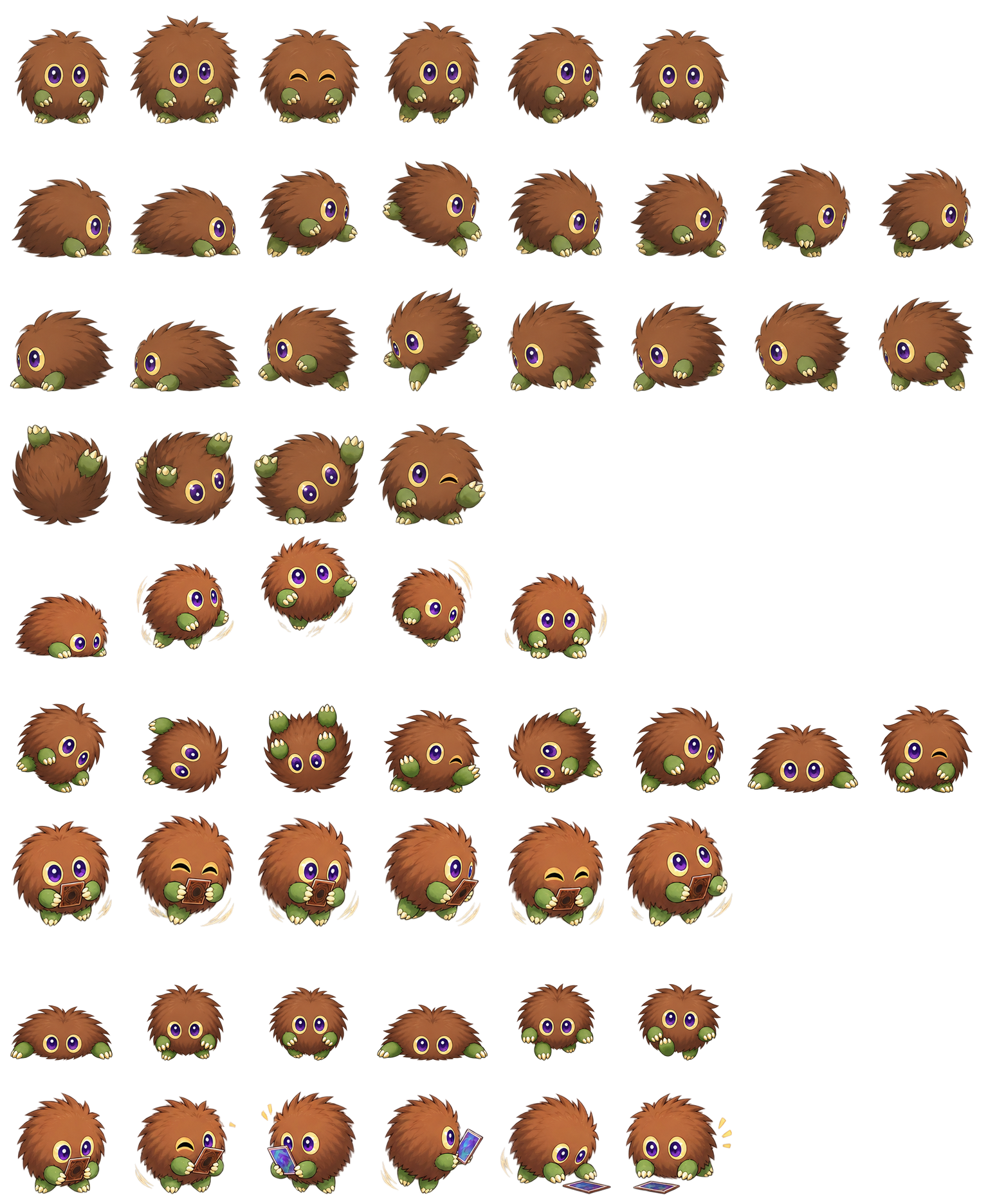 栗子球 Kuriboh Codex pet original spritesheet