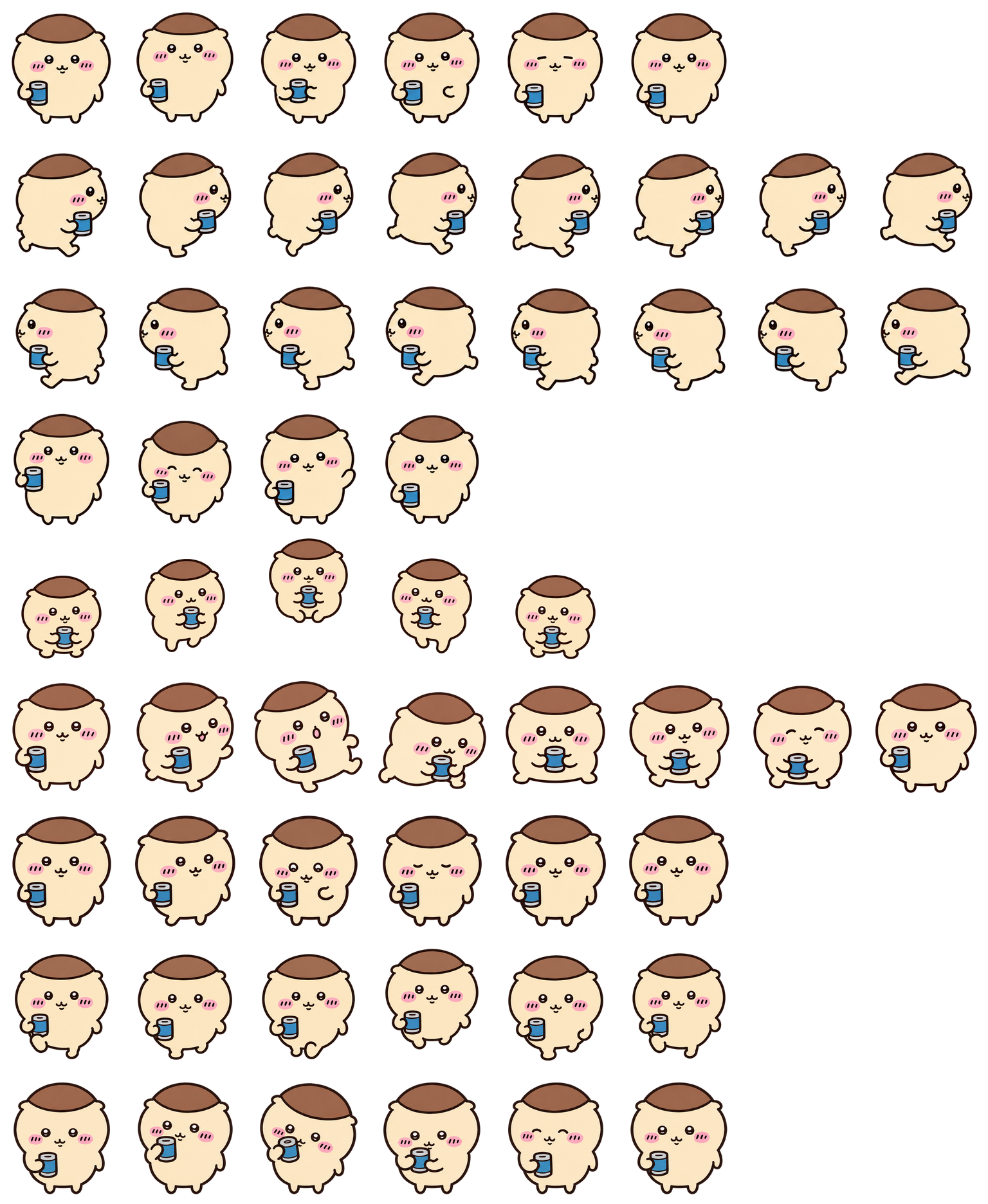 栗子馒头 Kurimanju Codex pet original spritesheet