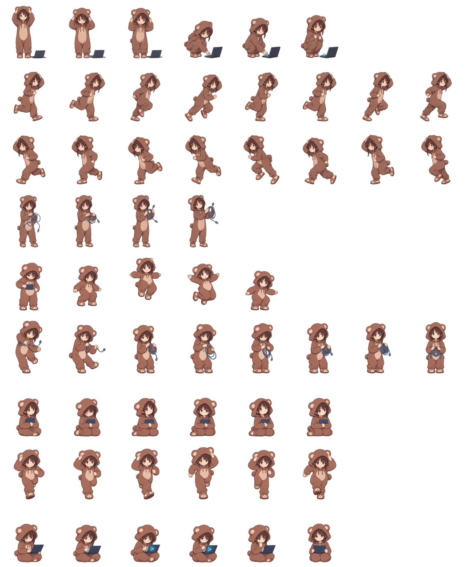 岩仓玲音 Lain Iwakura Codex pet original spritesheet