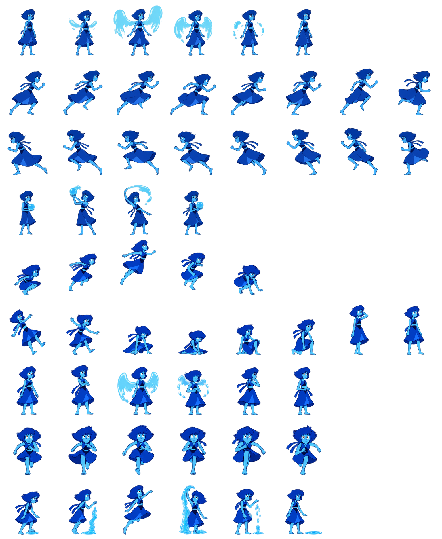 青金石 Lapis Lazuli Codex pet original spritesheet