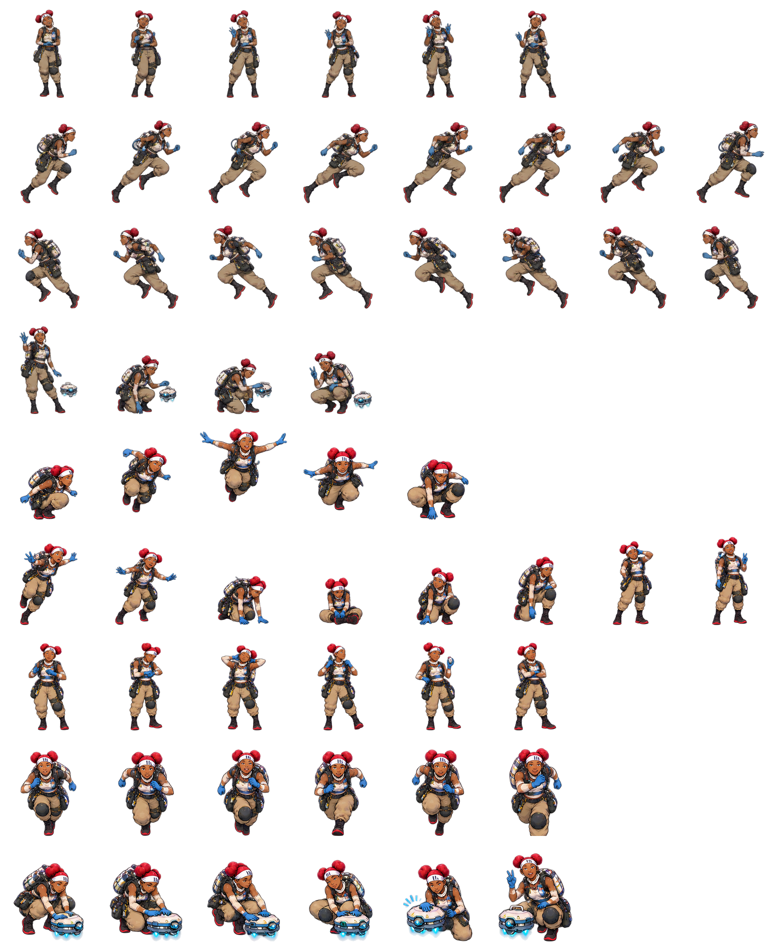 命脉 Lifeline Codex pet original spritesheet