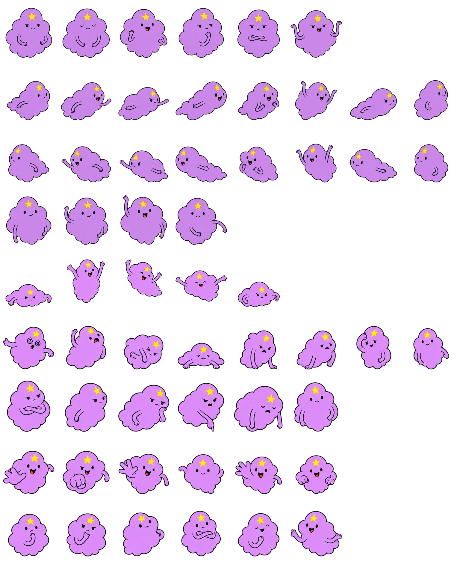 团团公主 Lumpy Space Princess Codex pet original spritesheet