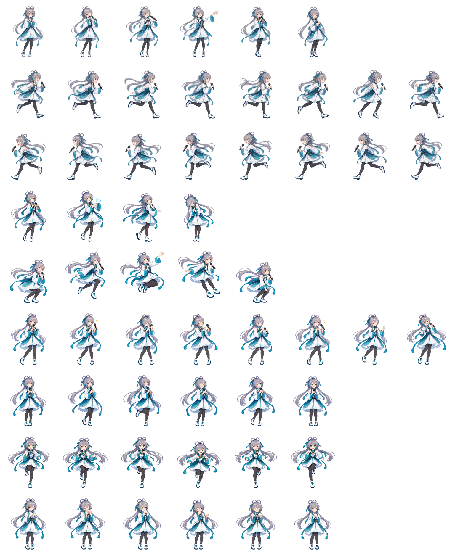 洛天依 Luo Tianyi Codex pet original spritesheet