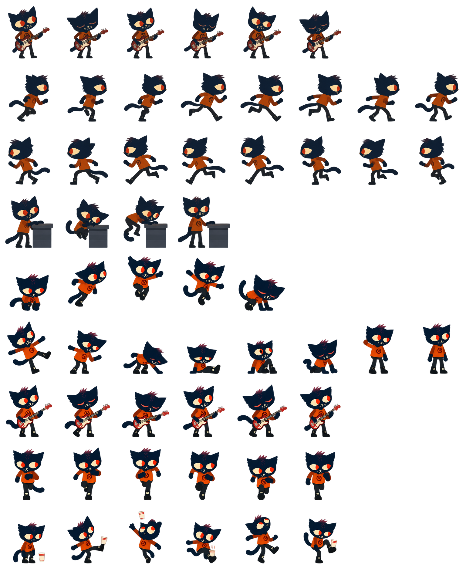 梅·博罗夫斯基 Mae Borowski Codex pet original spritesheet