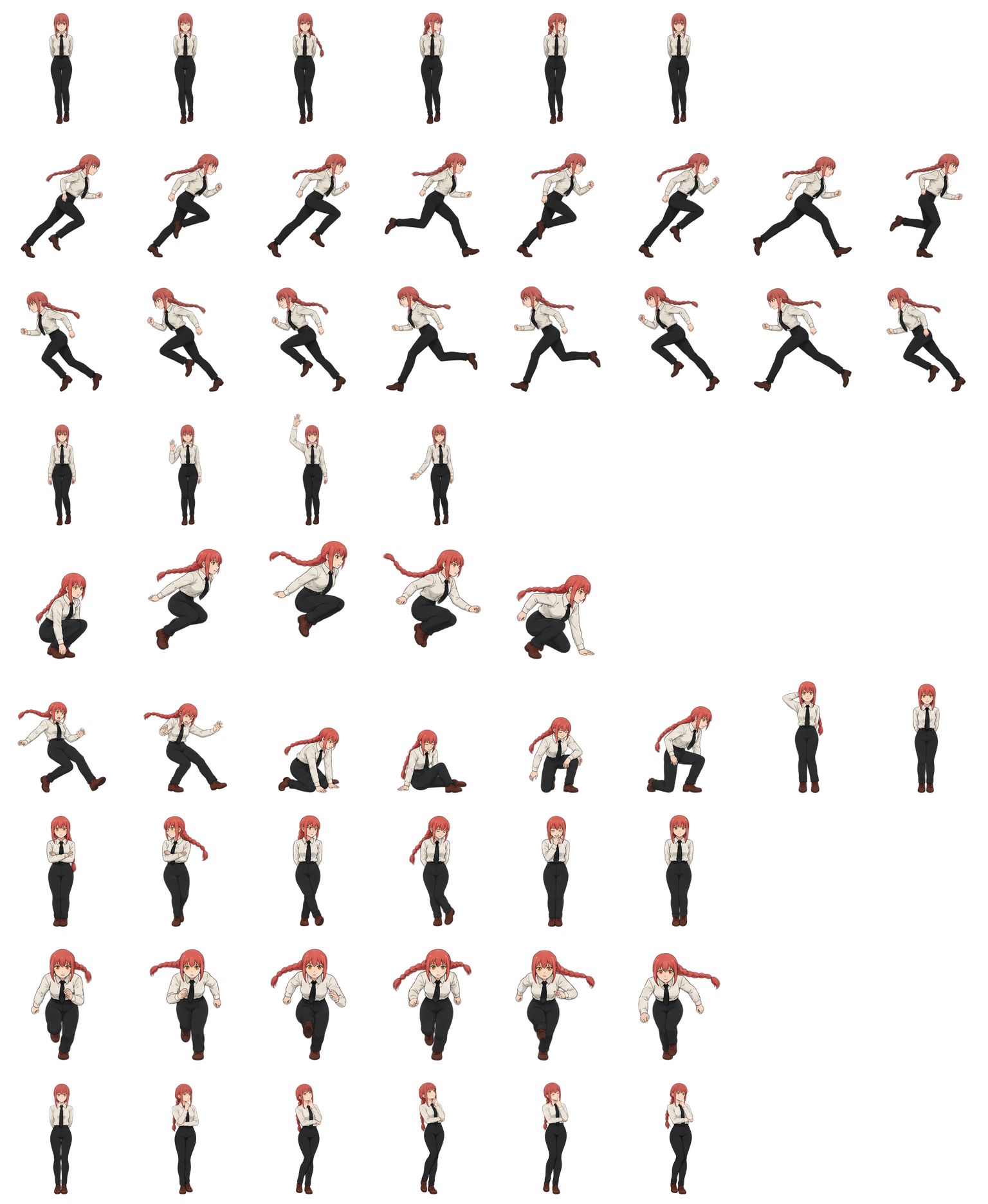 Makima — Cozy Fan Art Codex pet original spritesheet