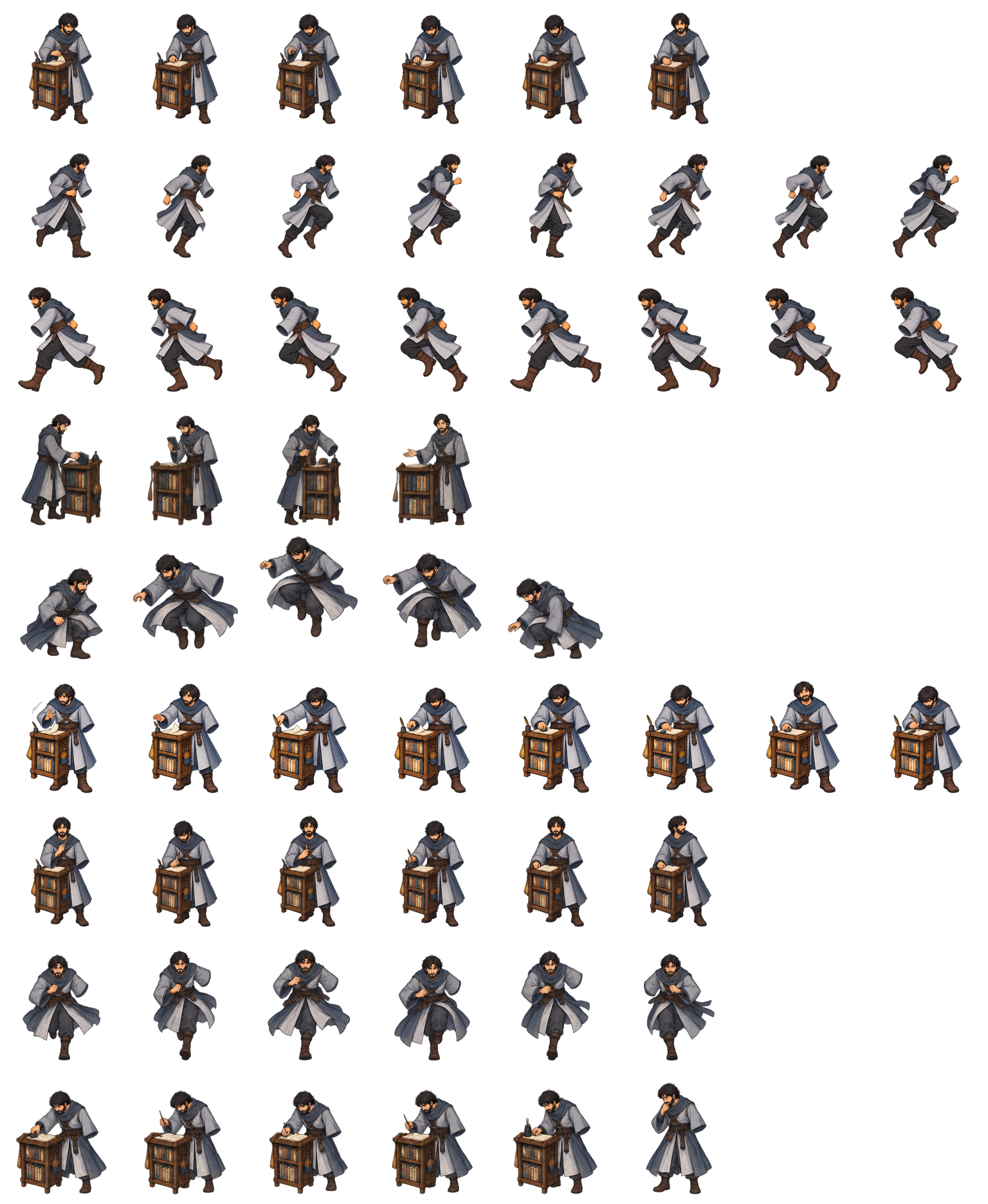 马利克·阿尔塞夫 Malik Al-Sayf Codex pet original spritesheet