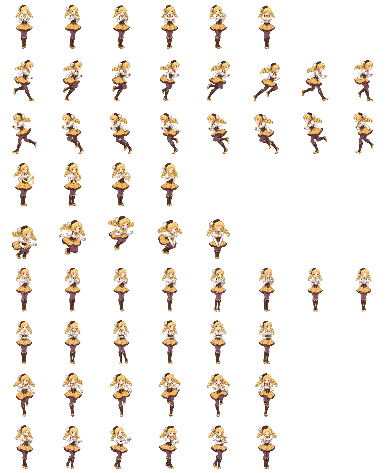 巴麻美 Mami Tomoe Codex pet original spritesheet