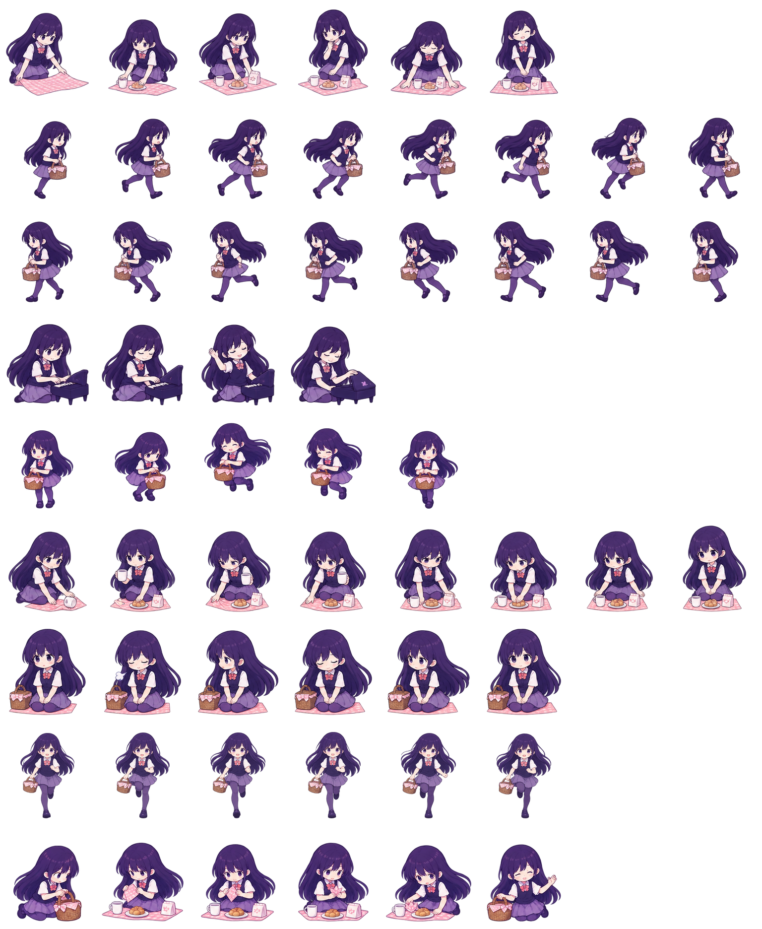 玛里 Mari Codex pet original spritesheet