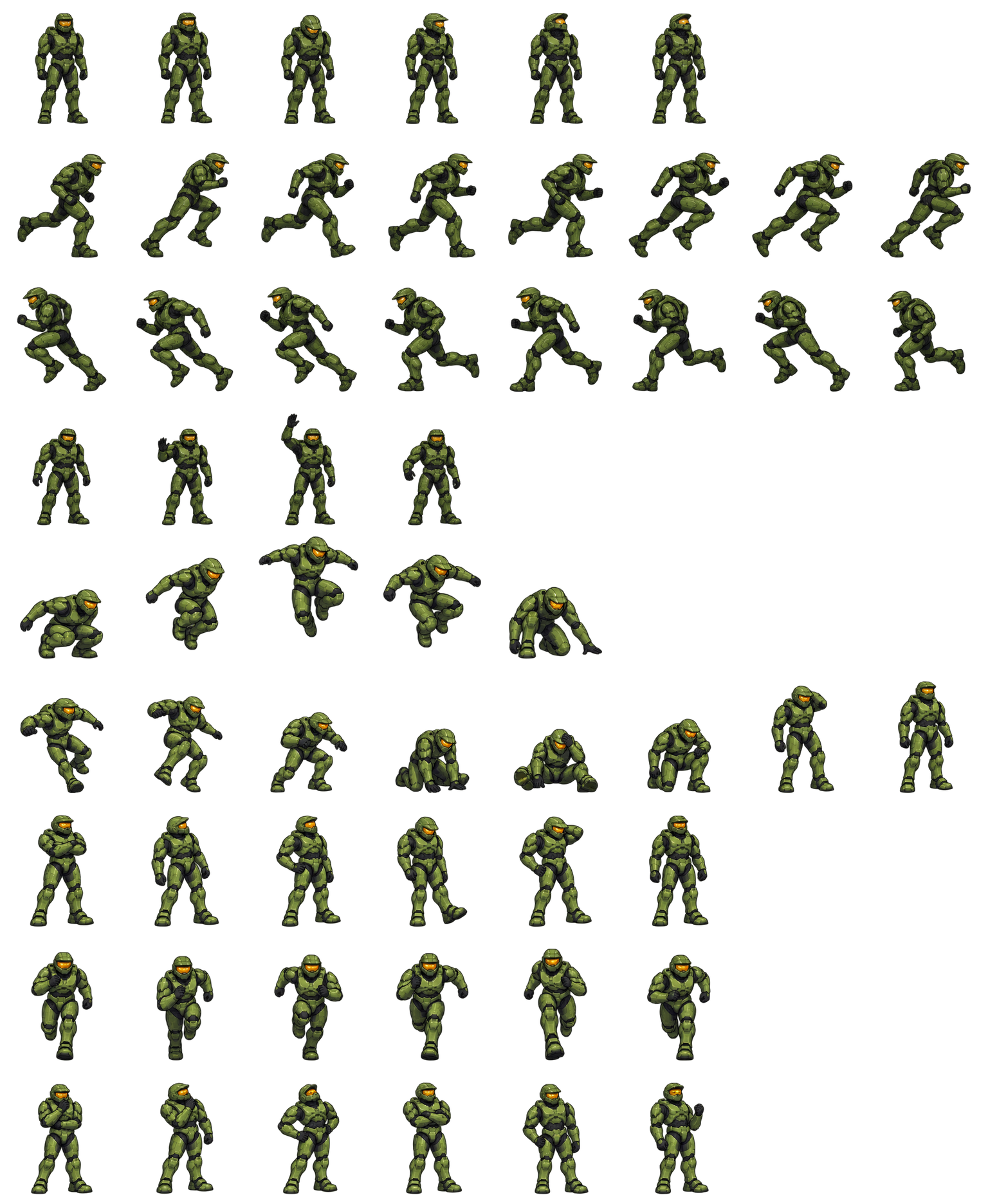 Master Chief — Cozy Fan Art Codex pet original spritesheet