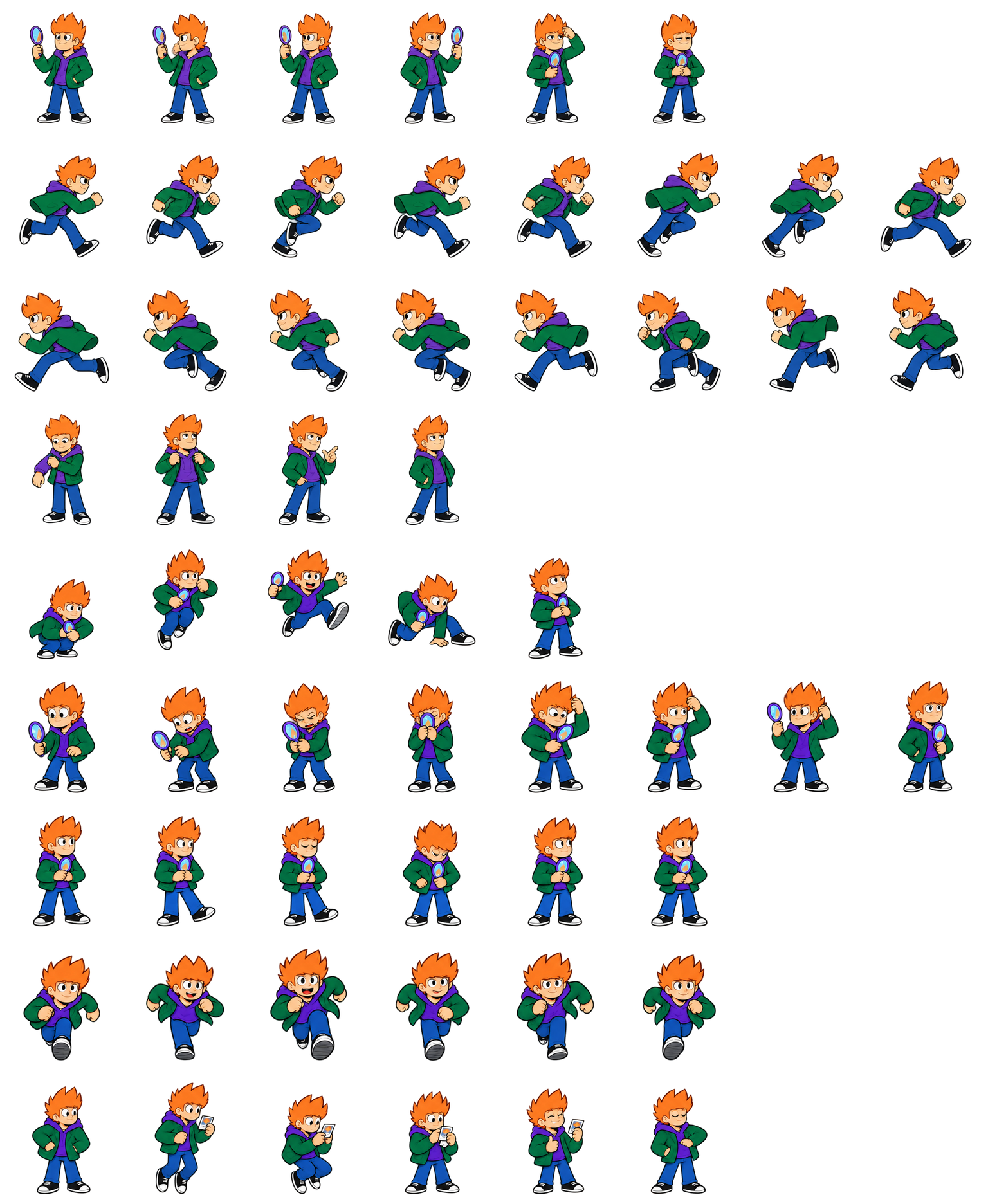 马特（艾德的世界） Matt (Eddsworld) Codex pet original spritesheet