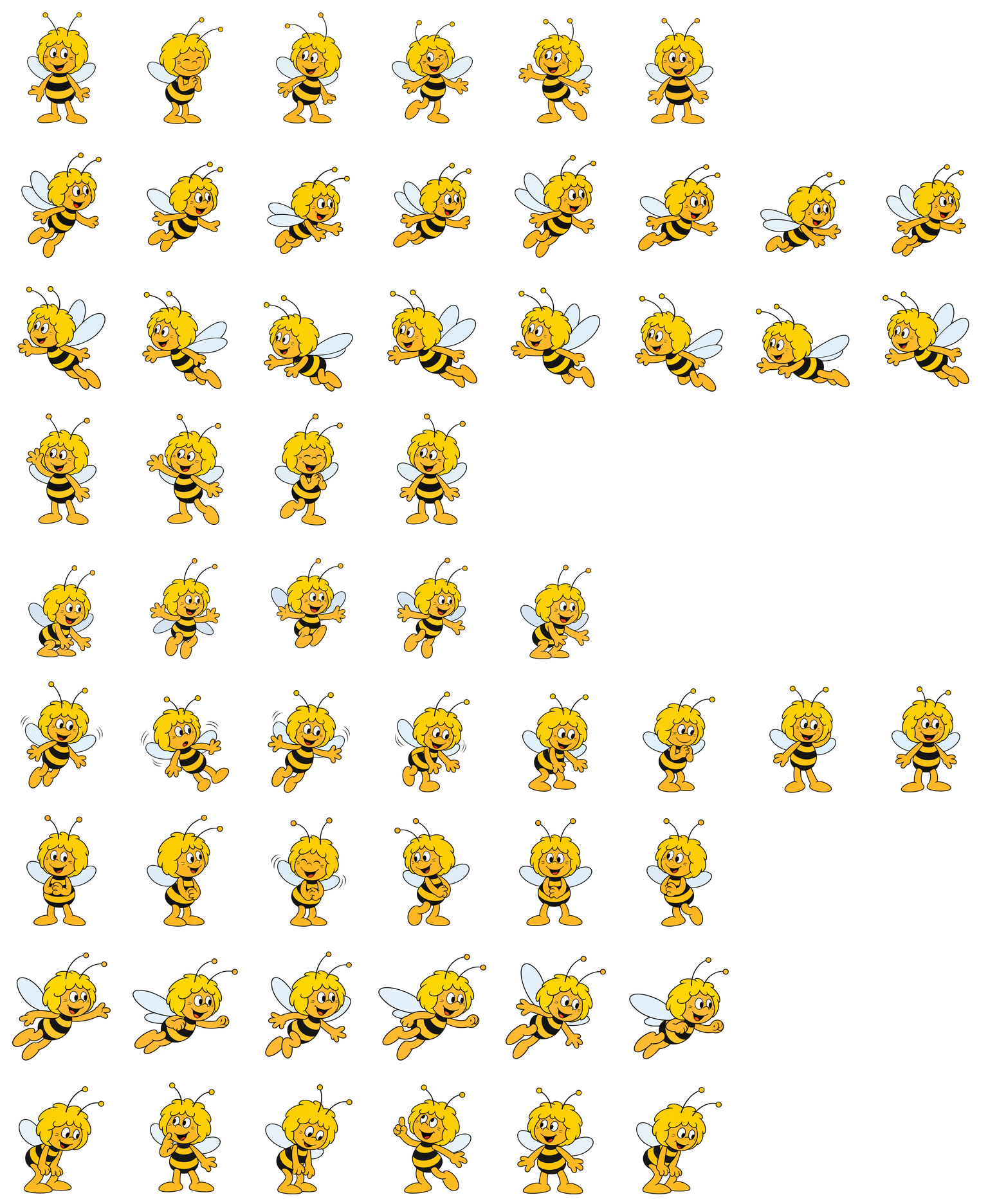 蜜蜂玛雅 Maya the Bee Codex pet original spritesheet