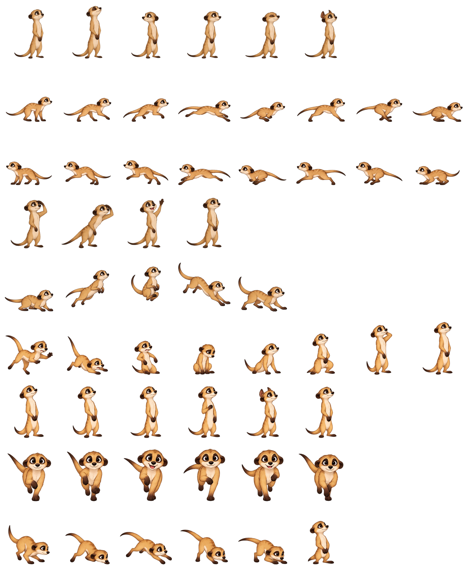 狐獴哨兵 Meerkat Lookout Codex pet original spritesheet