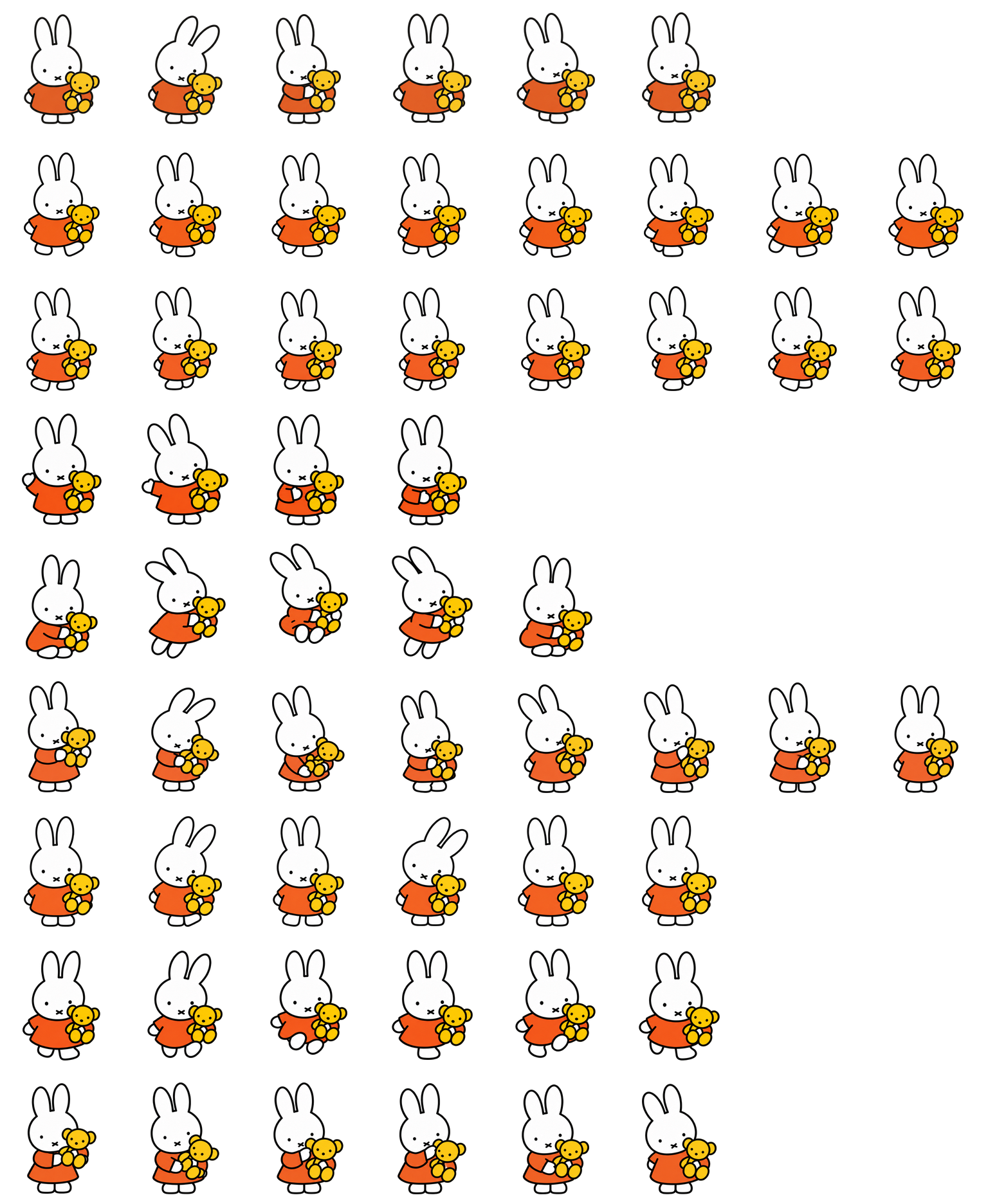 米菲 Miffy Codex pet original spritesheet