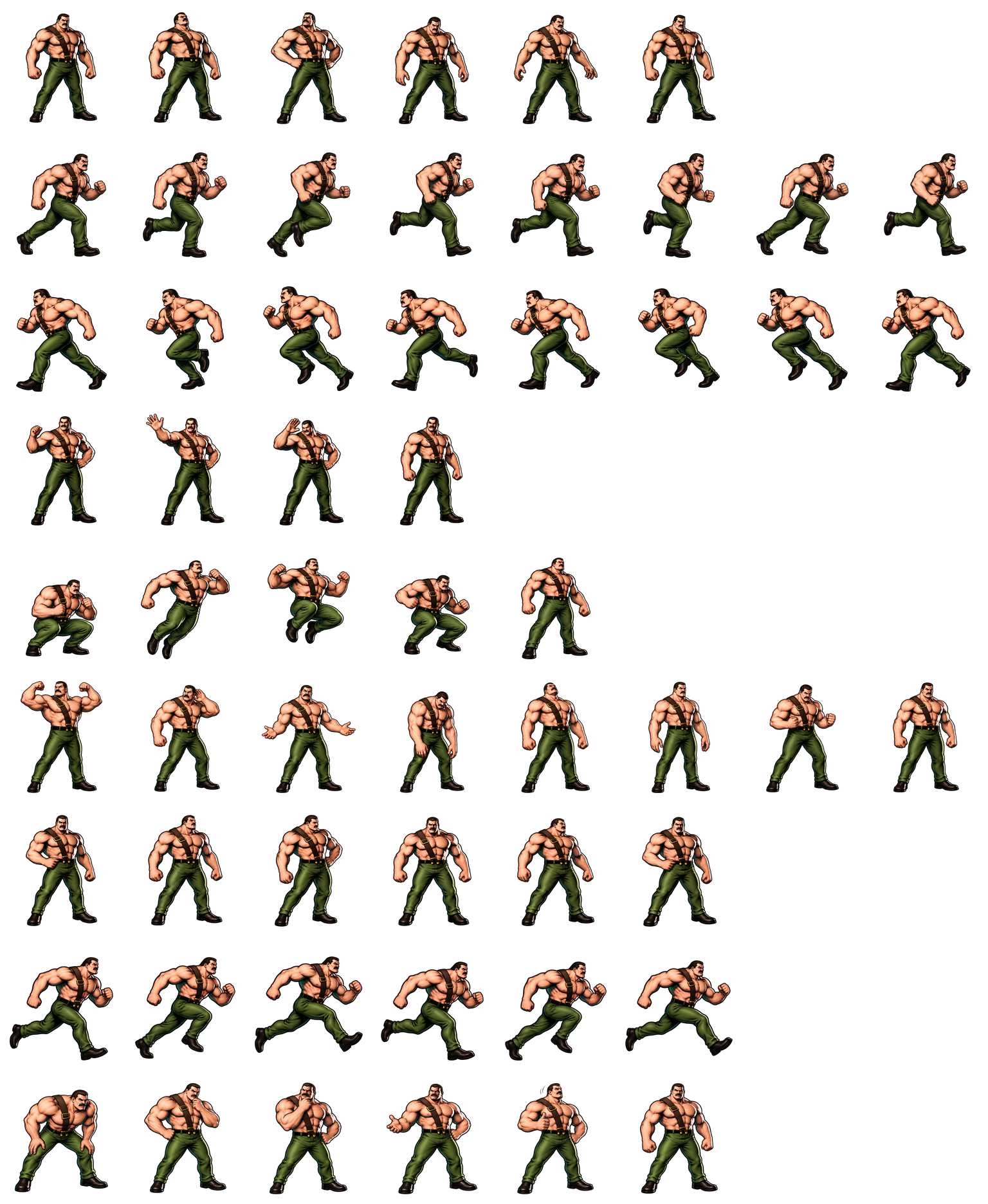 迈克·哈格 Mike Haggar Codex pet original spritesheet