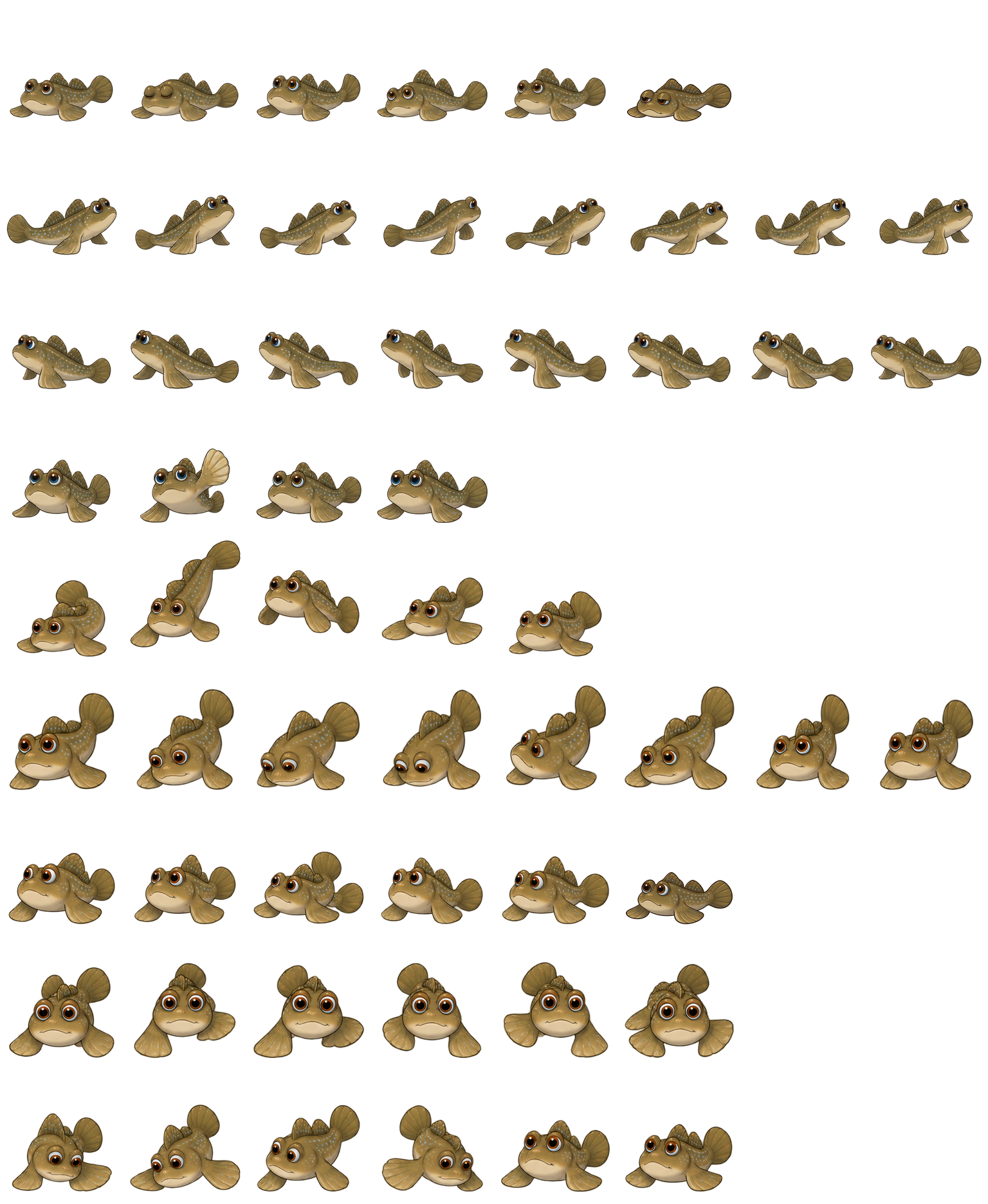 弹涂鱼滩滩 Mudskipper Bank Codex pet original spritesheet