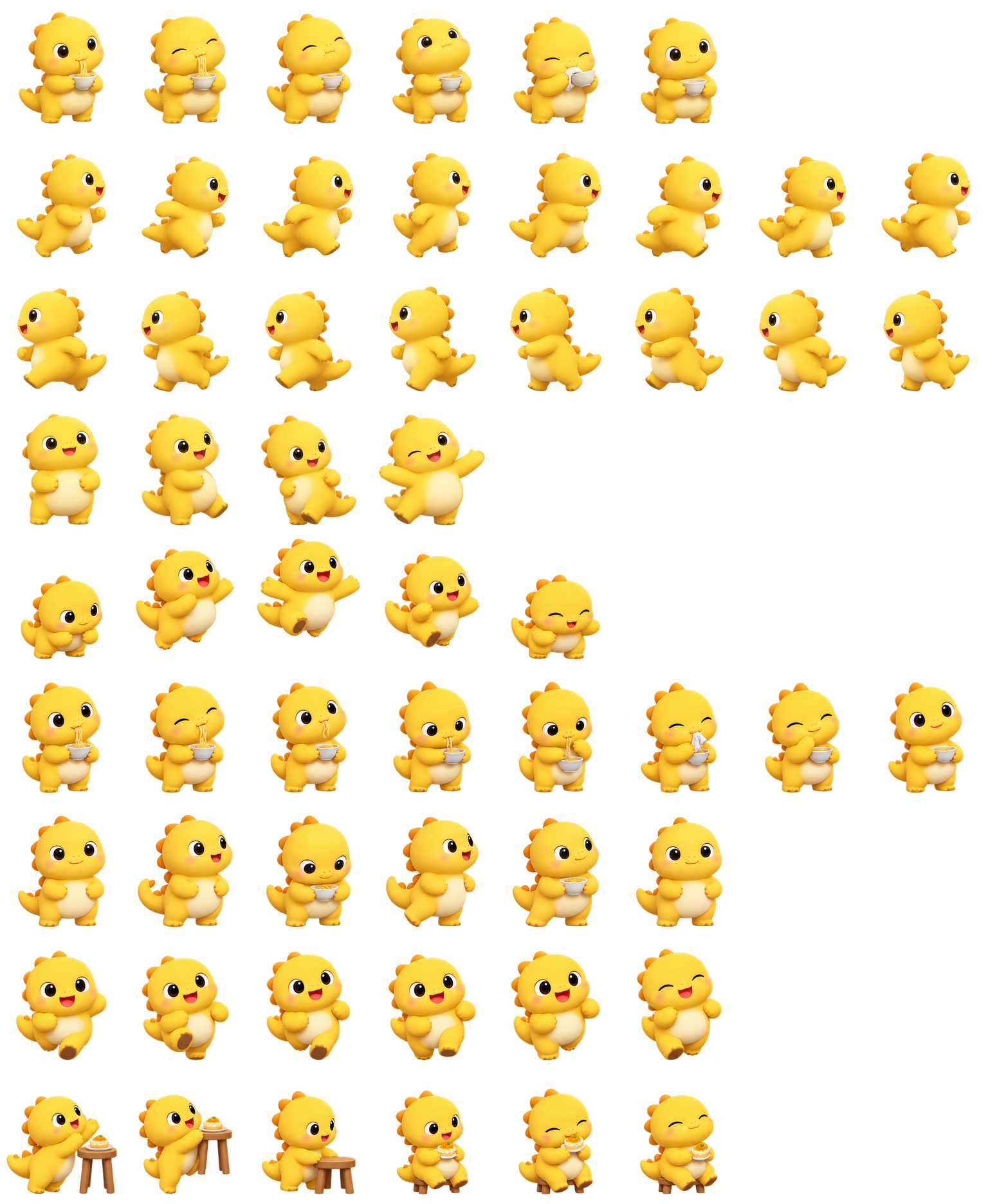 奶龙 Nailoong Codex pet original spritesheet