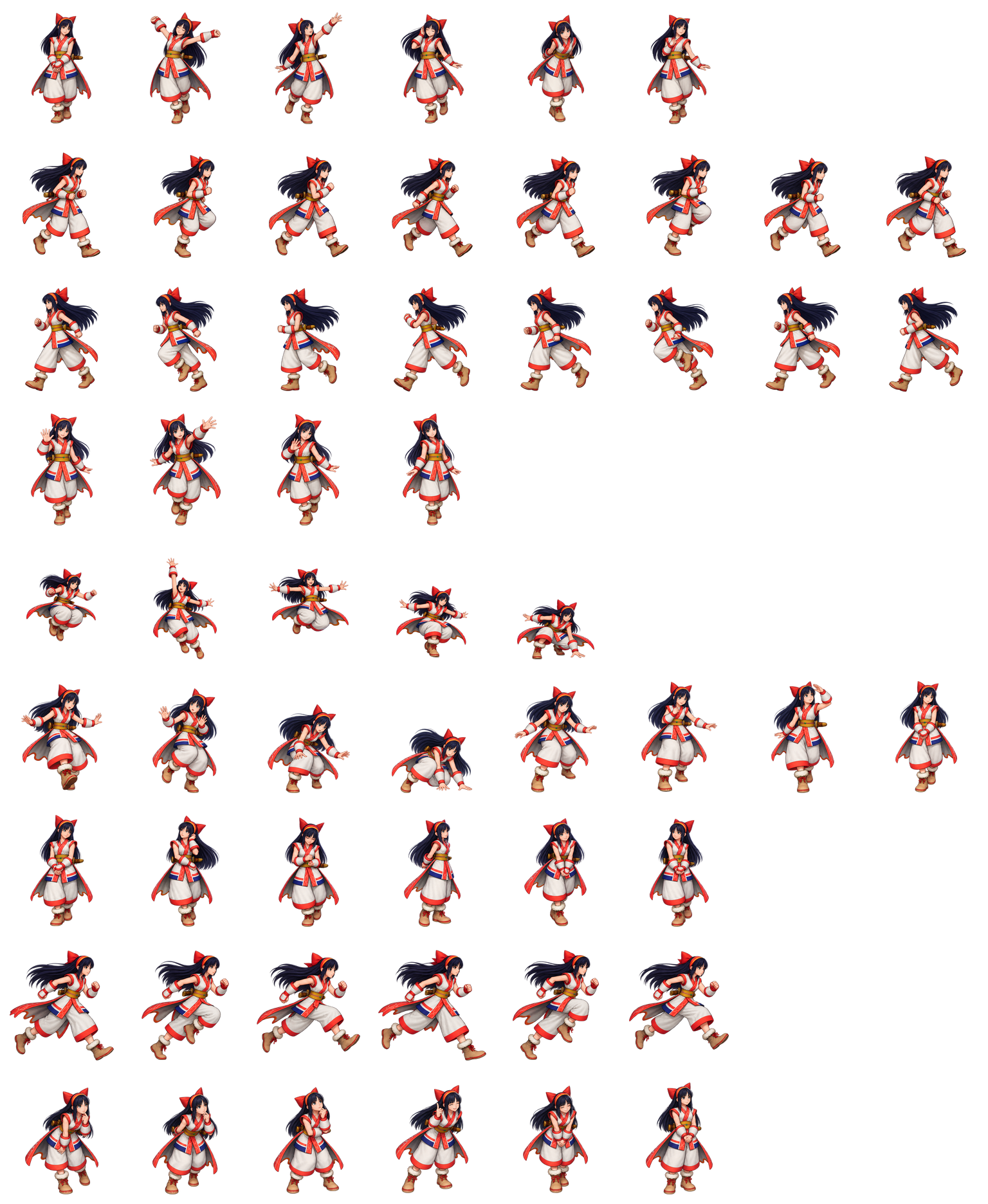 娜可露露 Nakoruru Codex pet original spritesheet