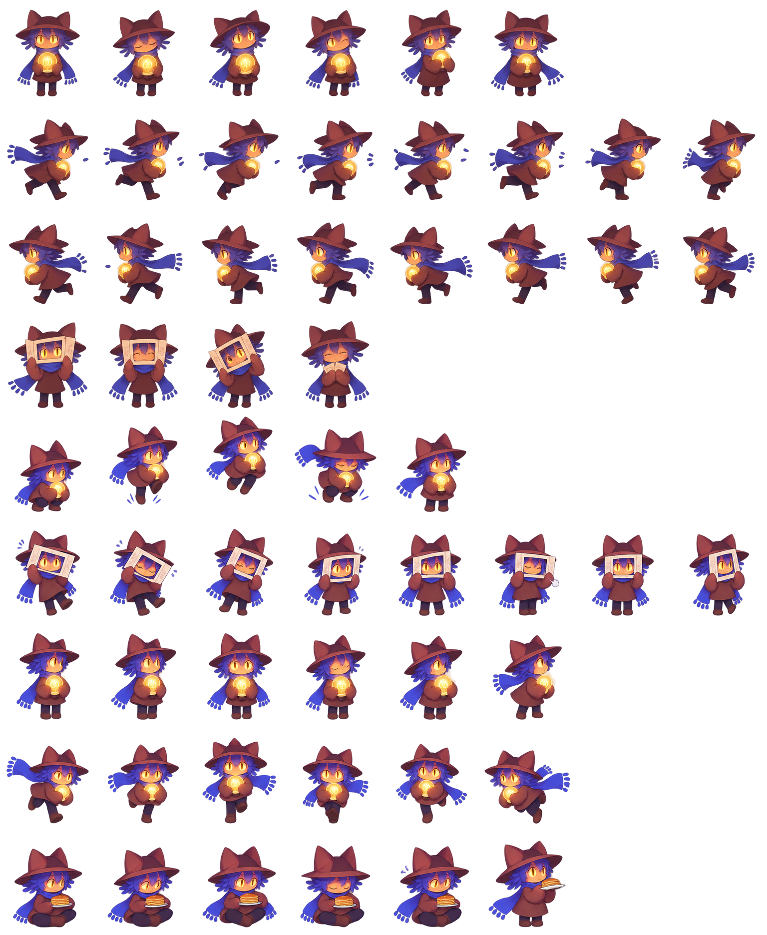 尼可 Niko Codex pet original spritesheet