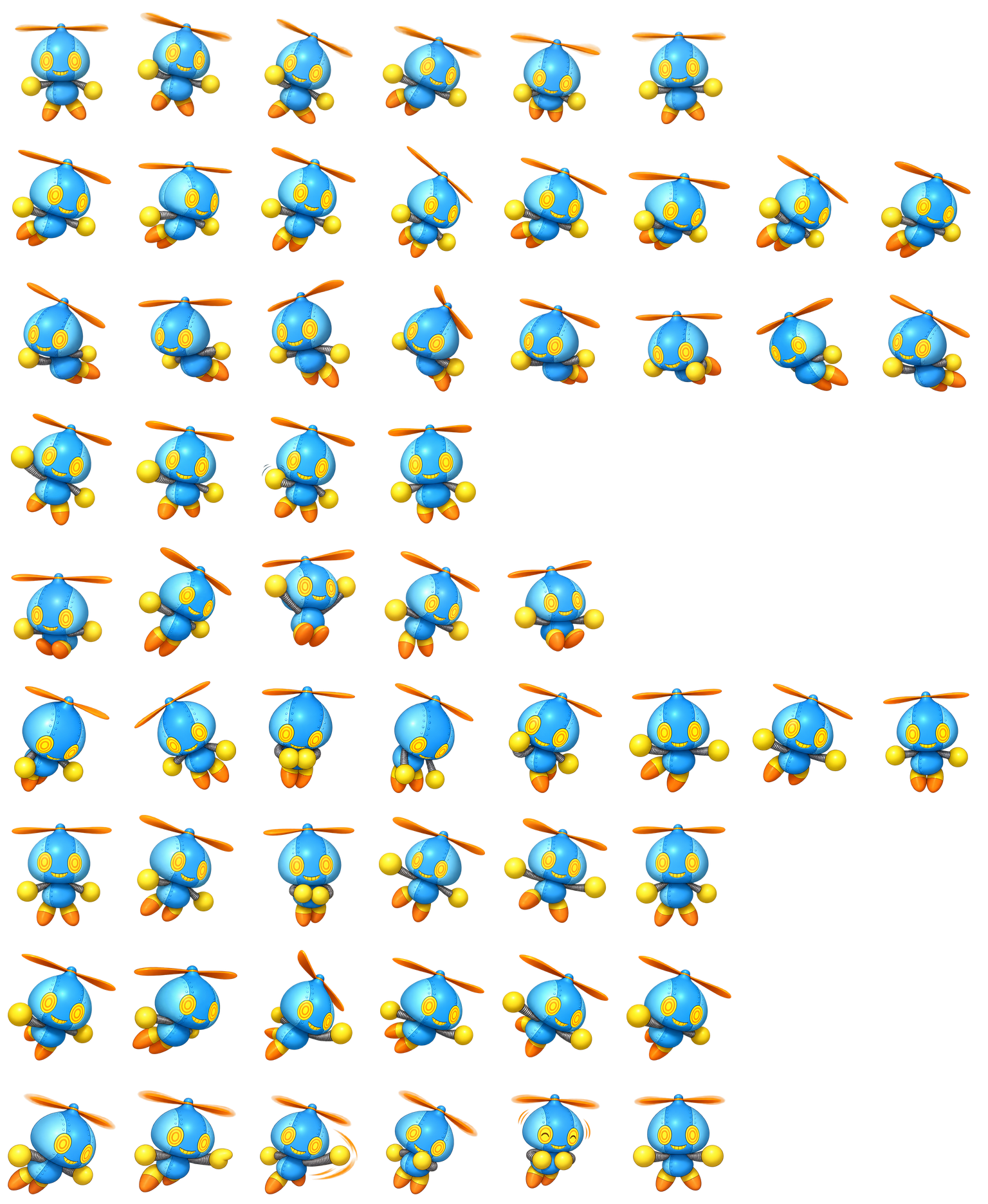 机械查欧 Omochao Codex pet original spritesheet
