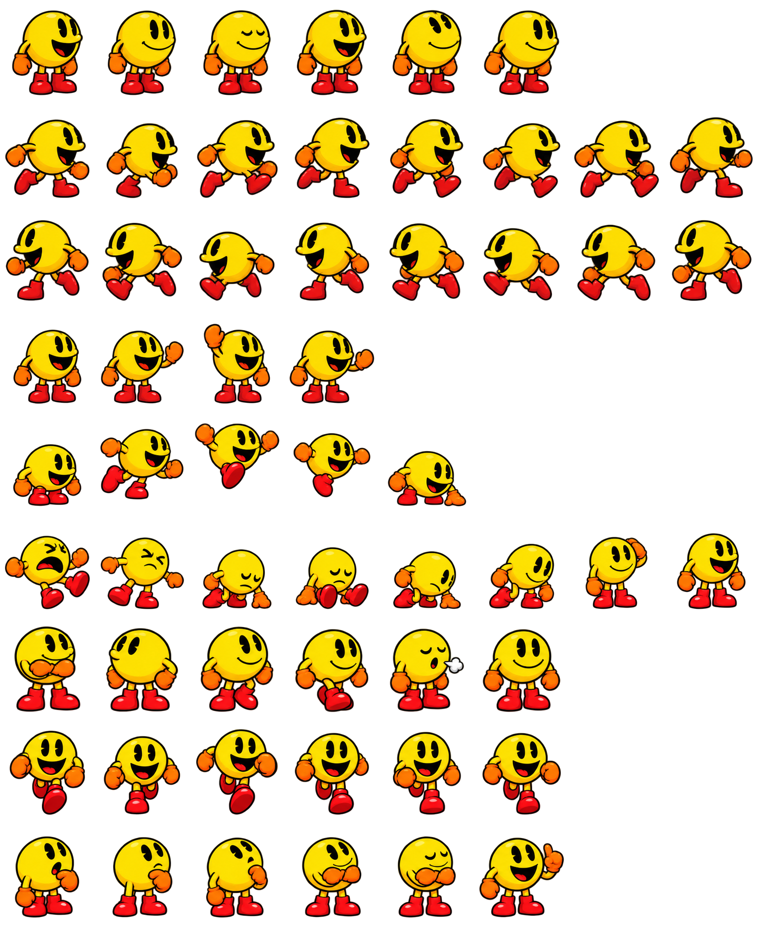 Pac-Man — Cozy Fan Art Codex pet original spritesheet