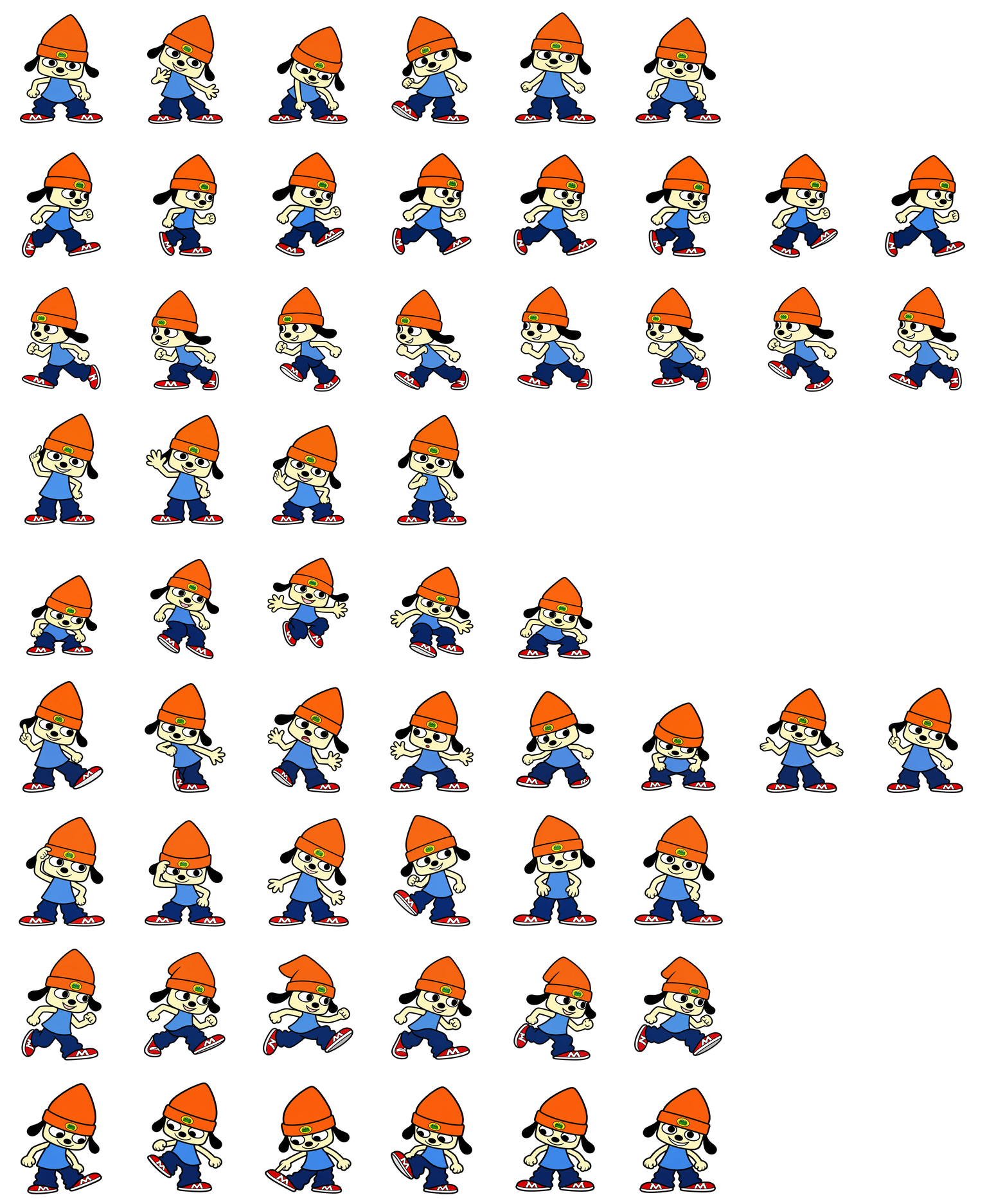 帕拉帕 PaRappa Codex pet original spritesheet