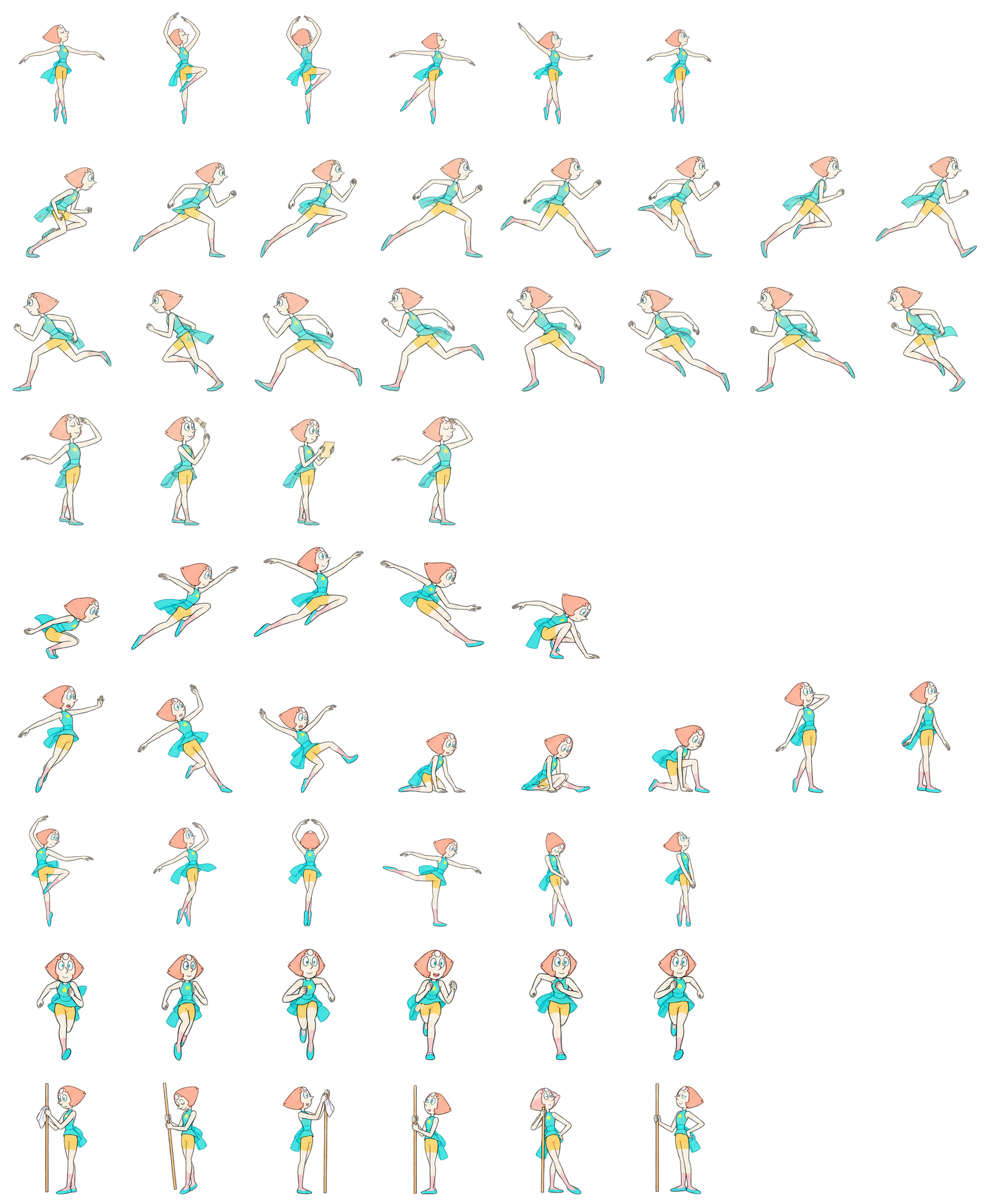 珍珠 Pearl Codex pet original spritesheet