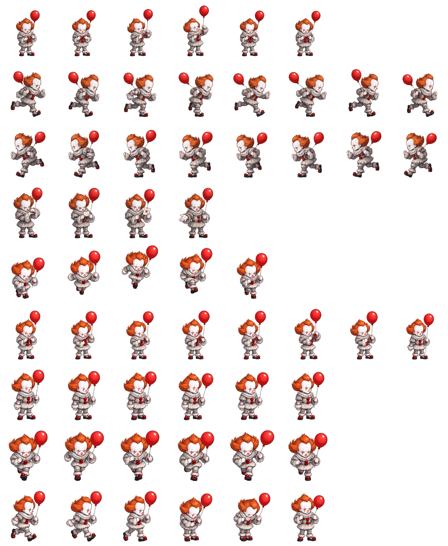潘尼怀斯 Pennywise Codex pet original spritesheet