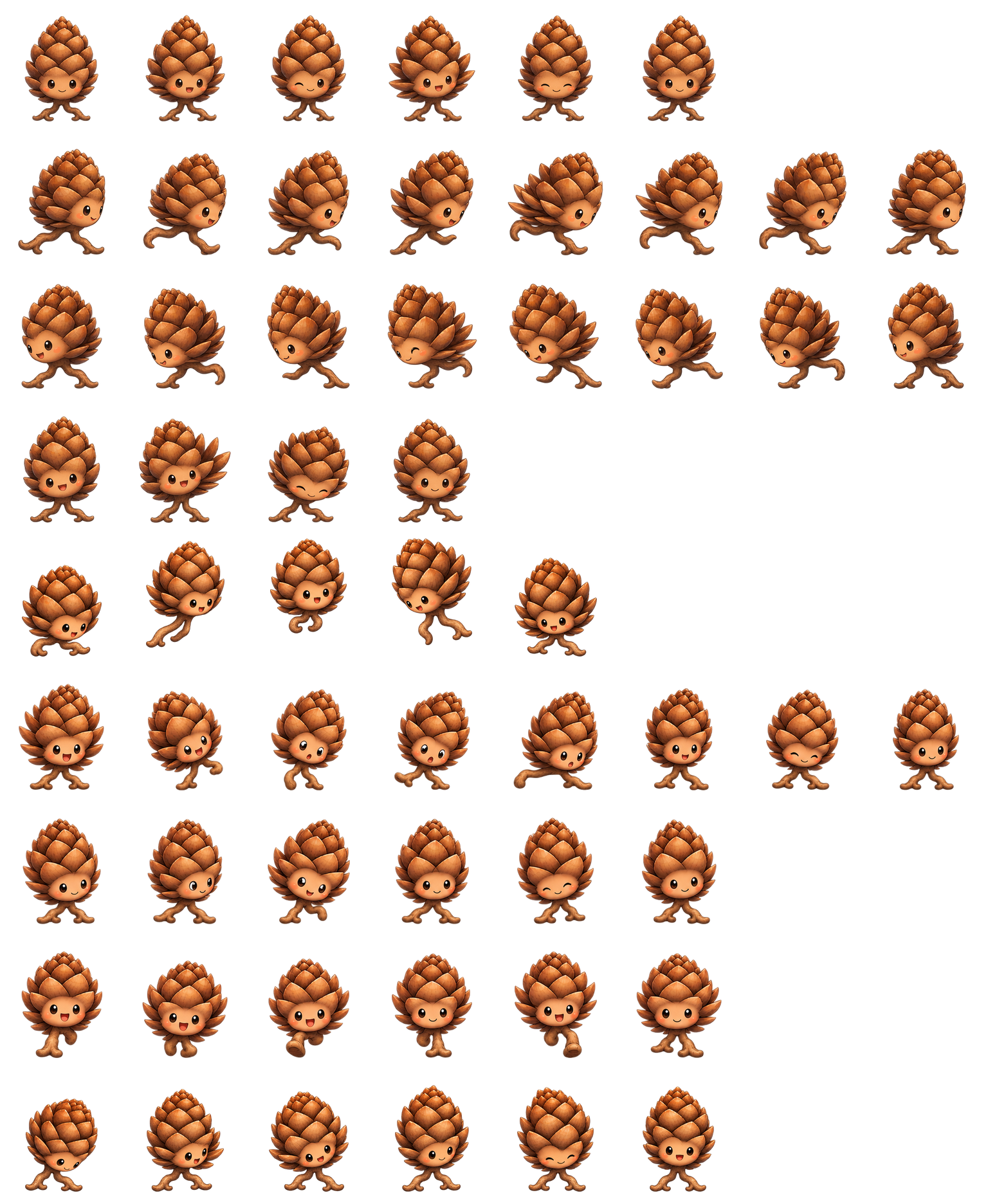 松果舒舒 Pinecone Unfurl Codex pet original spritesheet