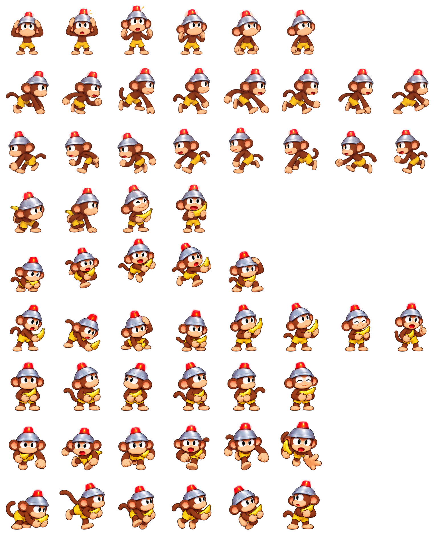 哔波猴 Pipo Monkey Codex pet original spritesheet