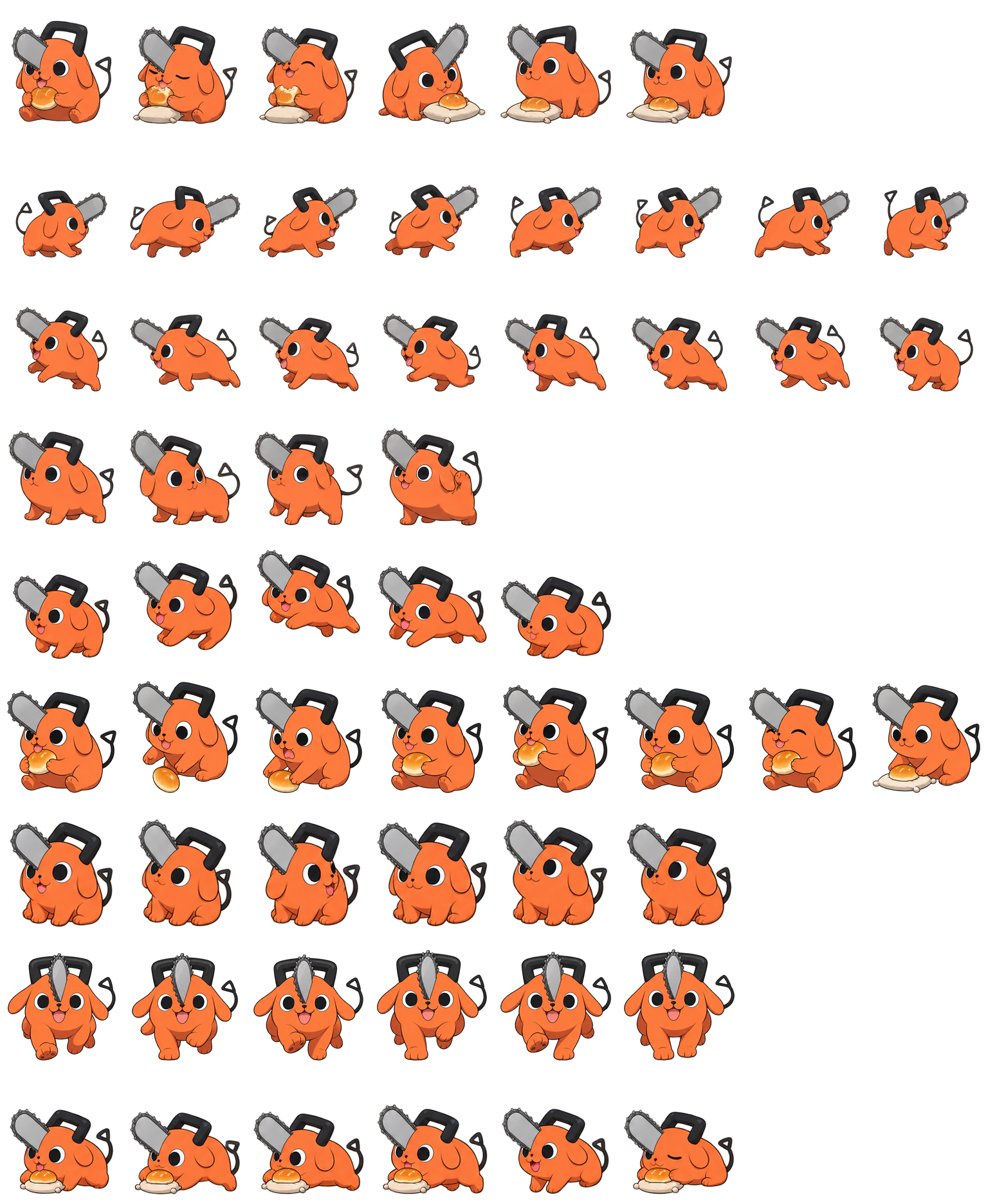 波奇塔 Pochita Codex pet original spritesheet