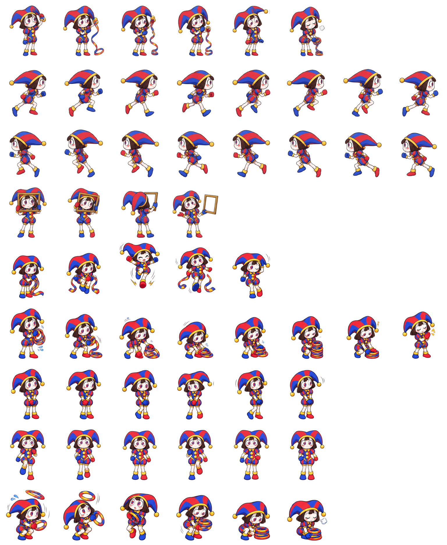 帕姆尼 Pomni Codex pet original spritesheet