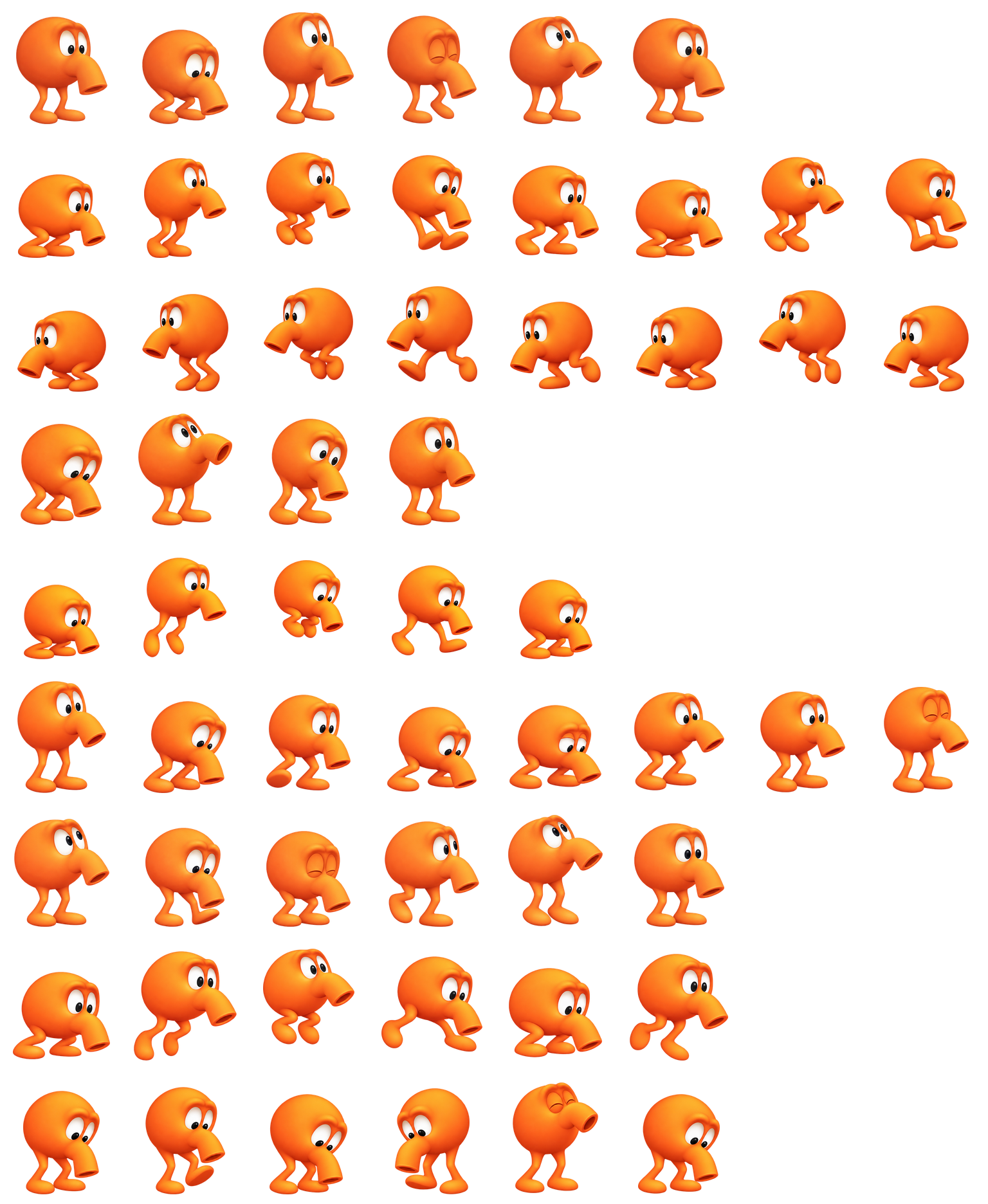 Q伯特 Q*bert Codex pet original spritesheet