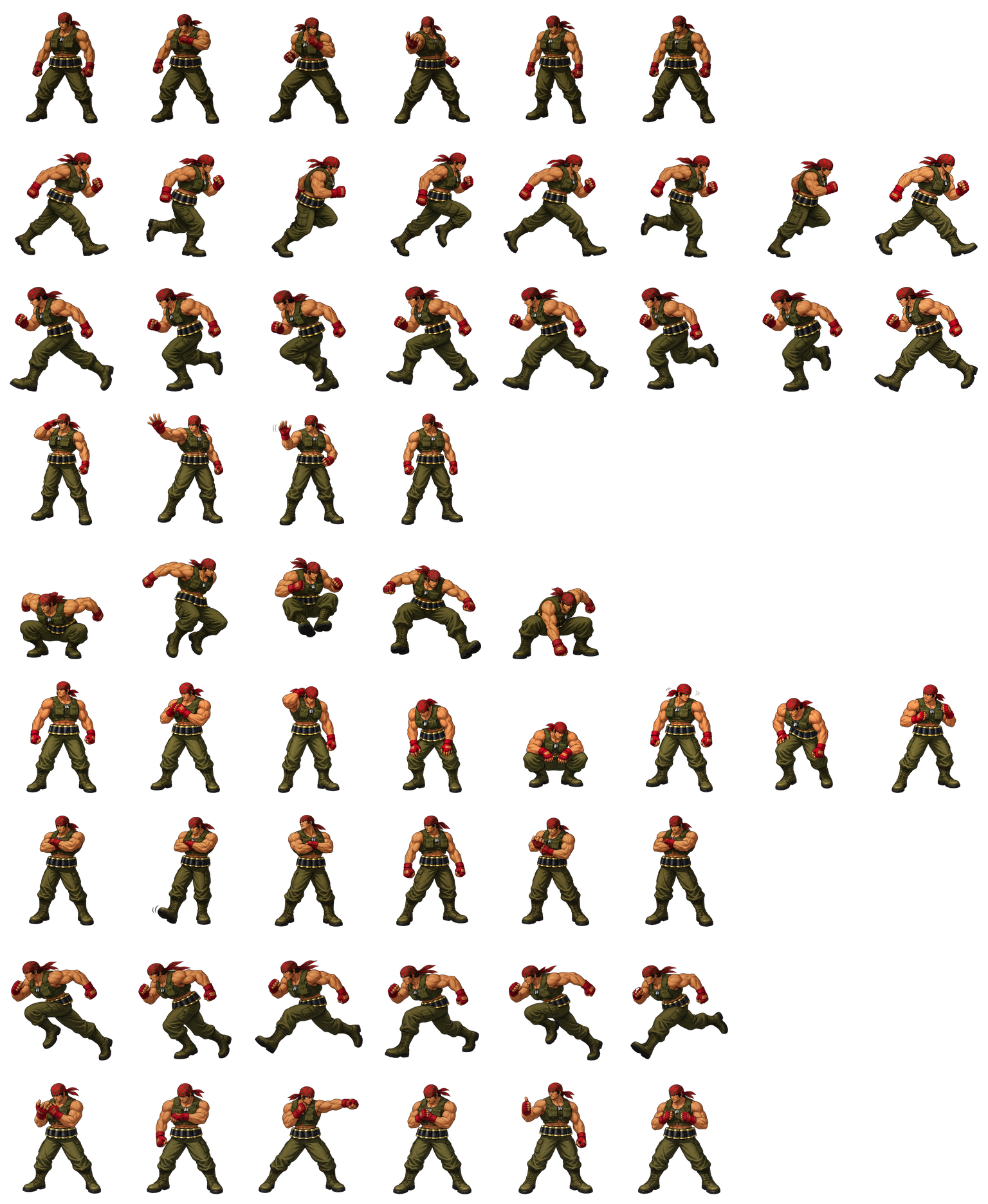 拉尔夫·琼斯 Ralf Jones Codex pet original spritesheet