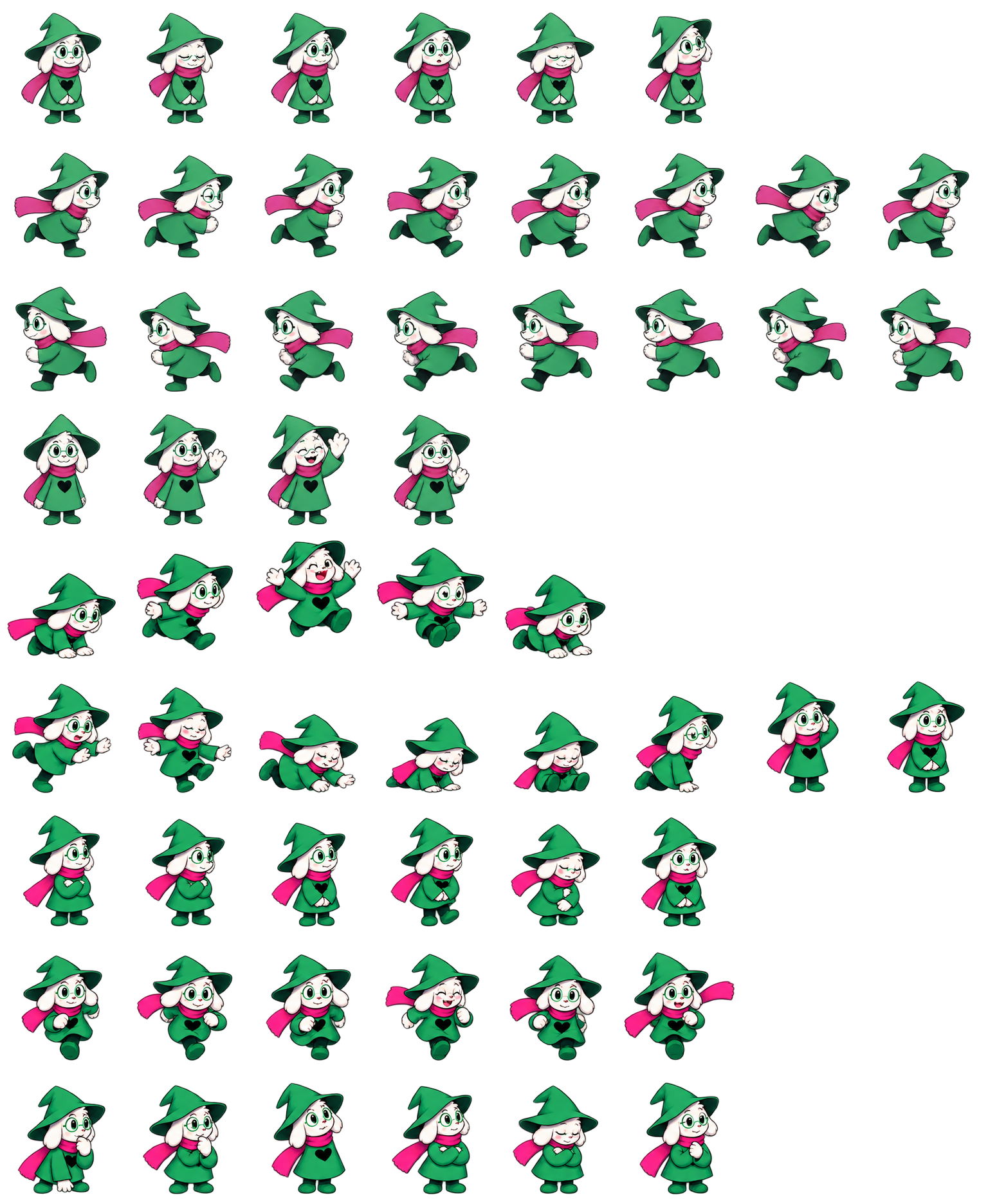 Ralsei — Cozy Fan Art Codex pet original spritesheet
