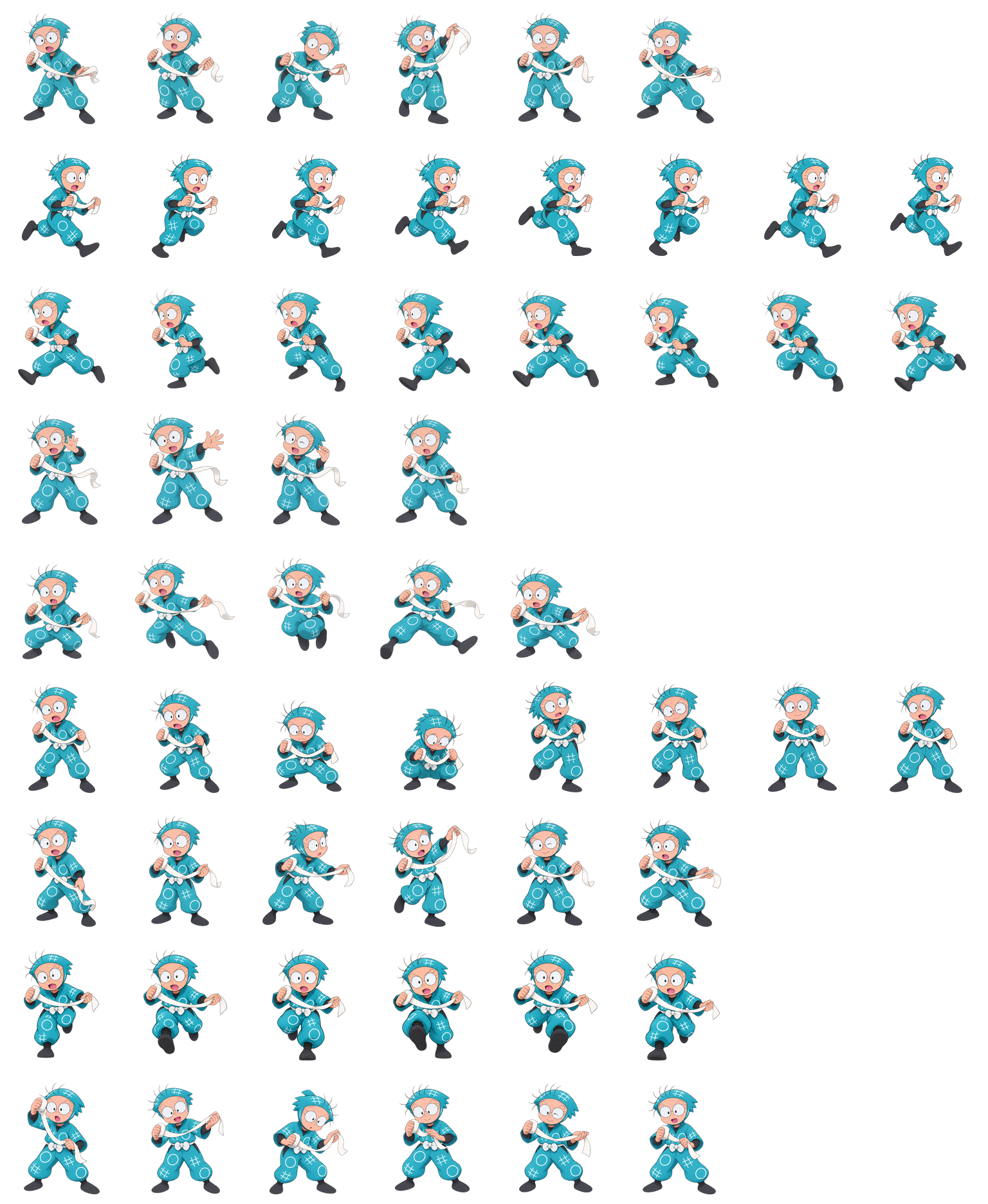 猪名寺乱太郎 Rantaro Inadera Codex pet original spritesheet