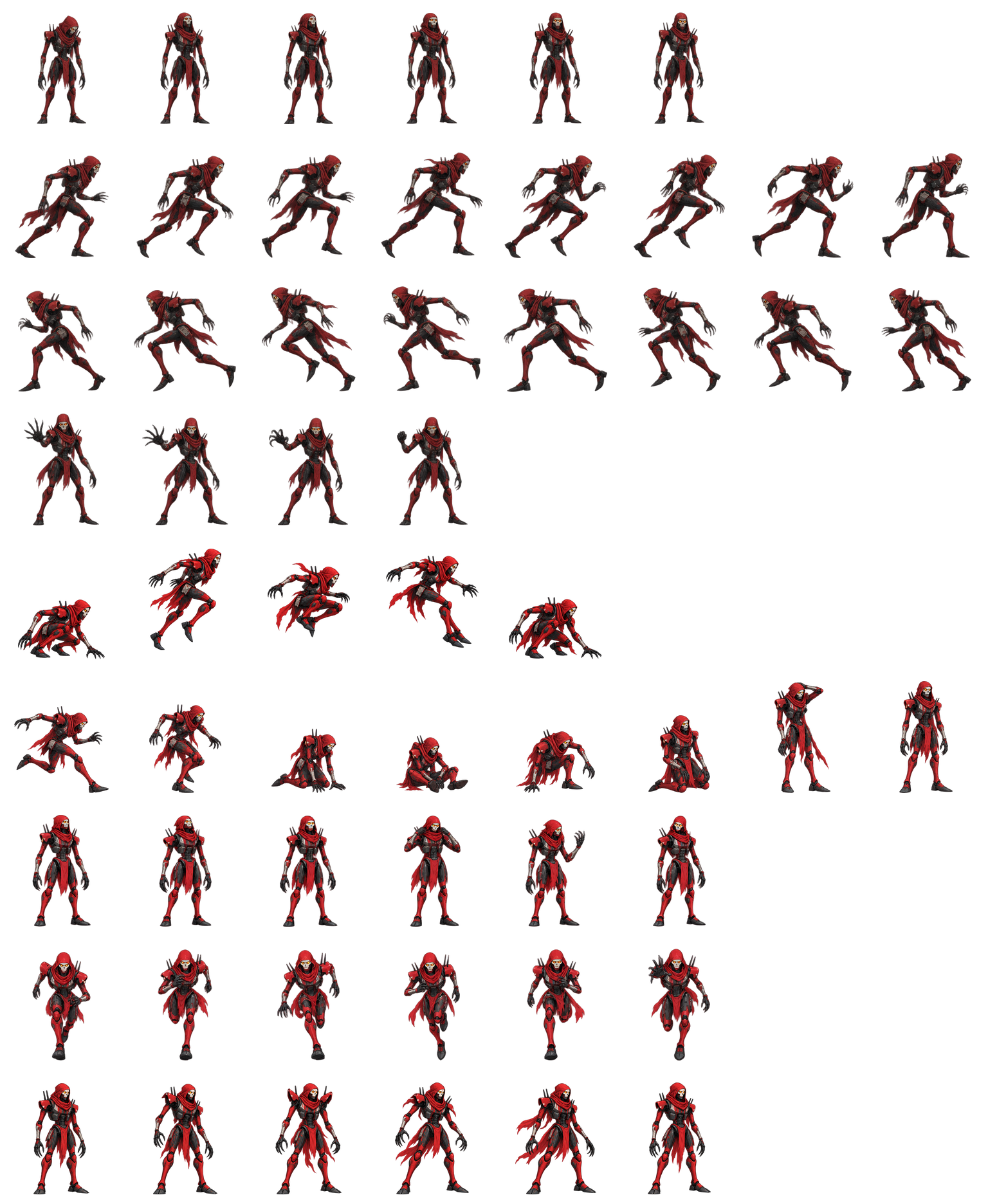 亡灵 Revenant Codex pet original spritesheet