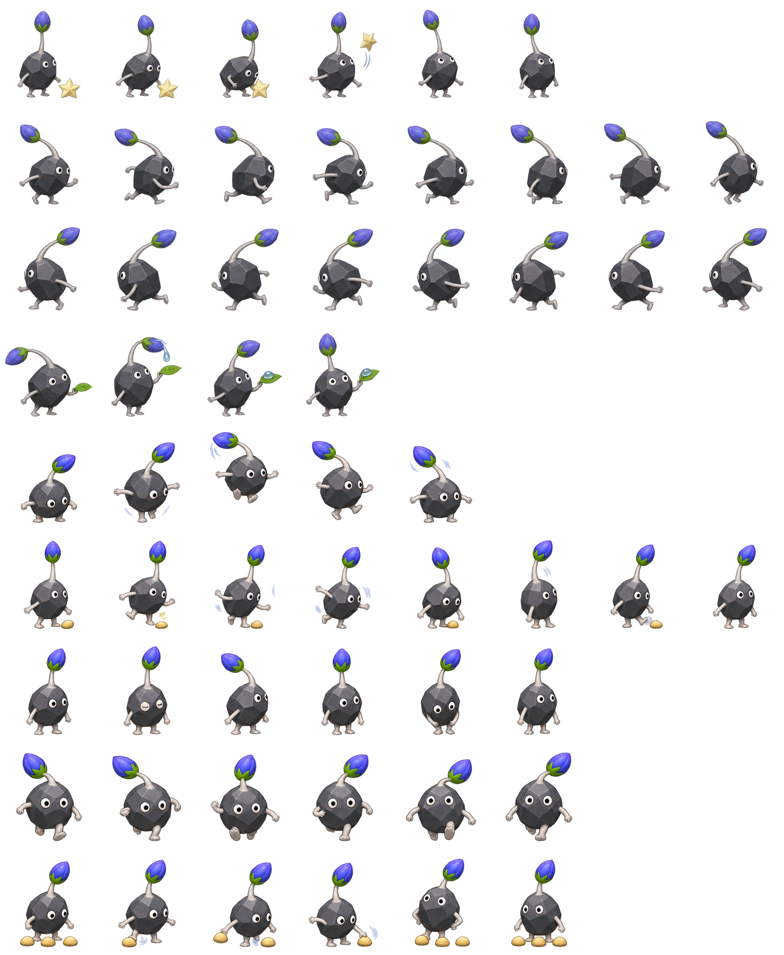 岩石皮克敏 Rock Pikmin Codex pet original spritesheet