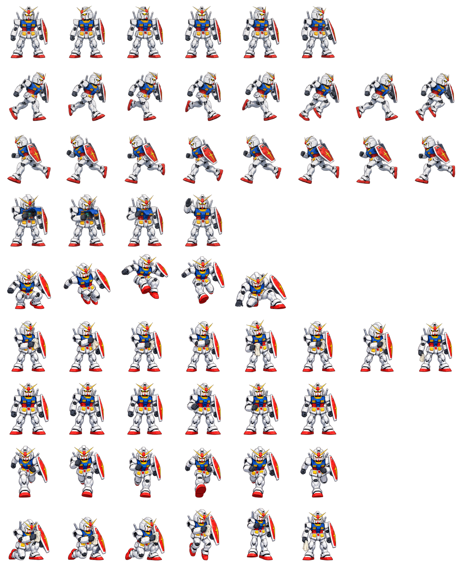 RX-78-2高达 RX-78-2 Gundam Codex pet original spritesheet