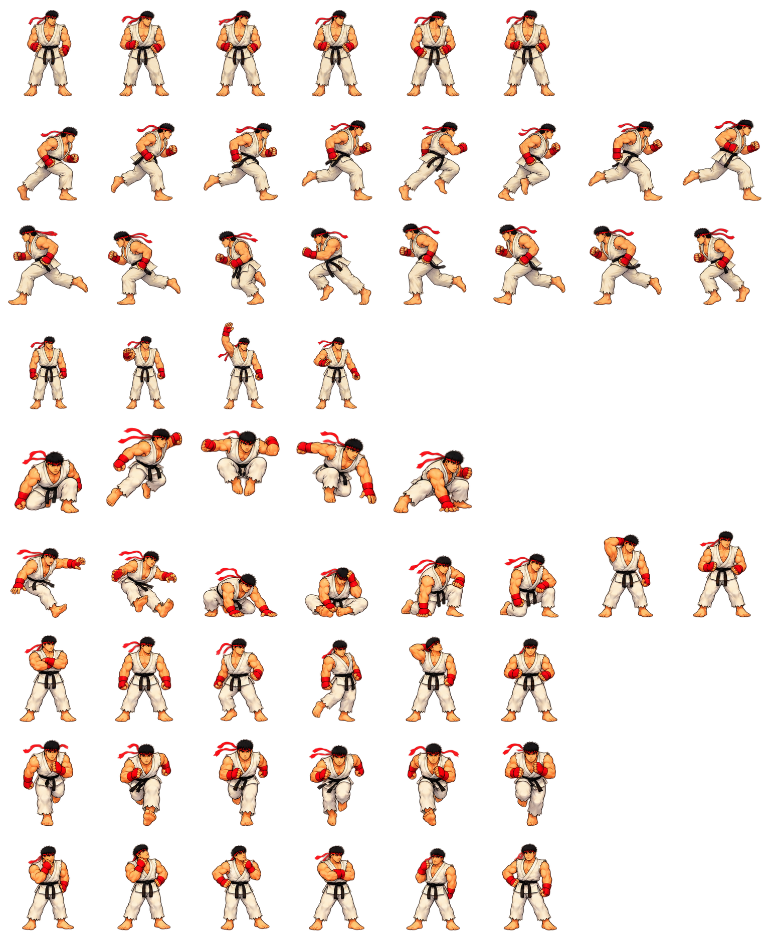 Ryu — Cozy Fan Art Codex pet original spritesheet