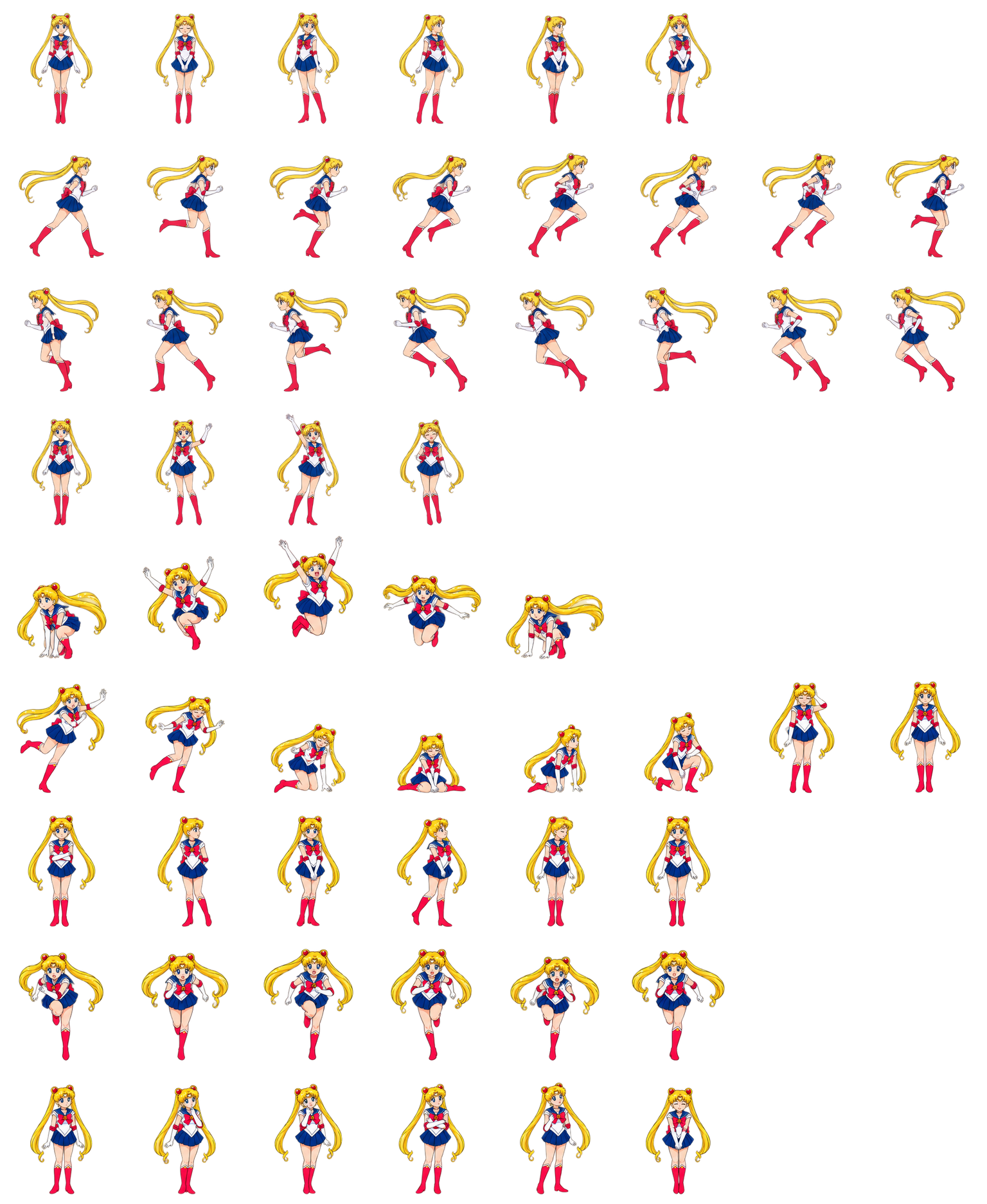 Sailor Moon — Cozy Fan Art Codex pet original spritesheet
