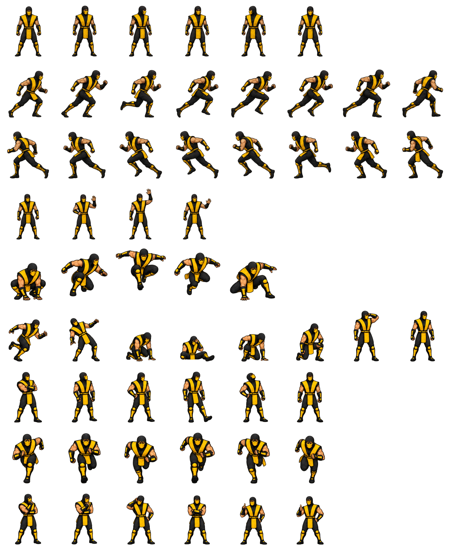Scorpion — Cozy Fan Art Codex pet original spritesheet