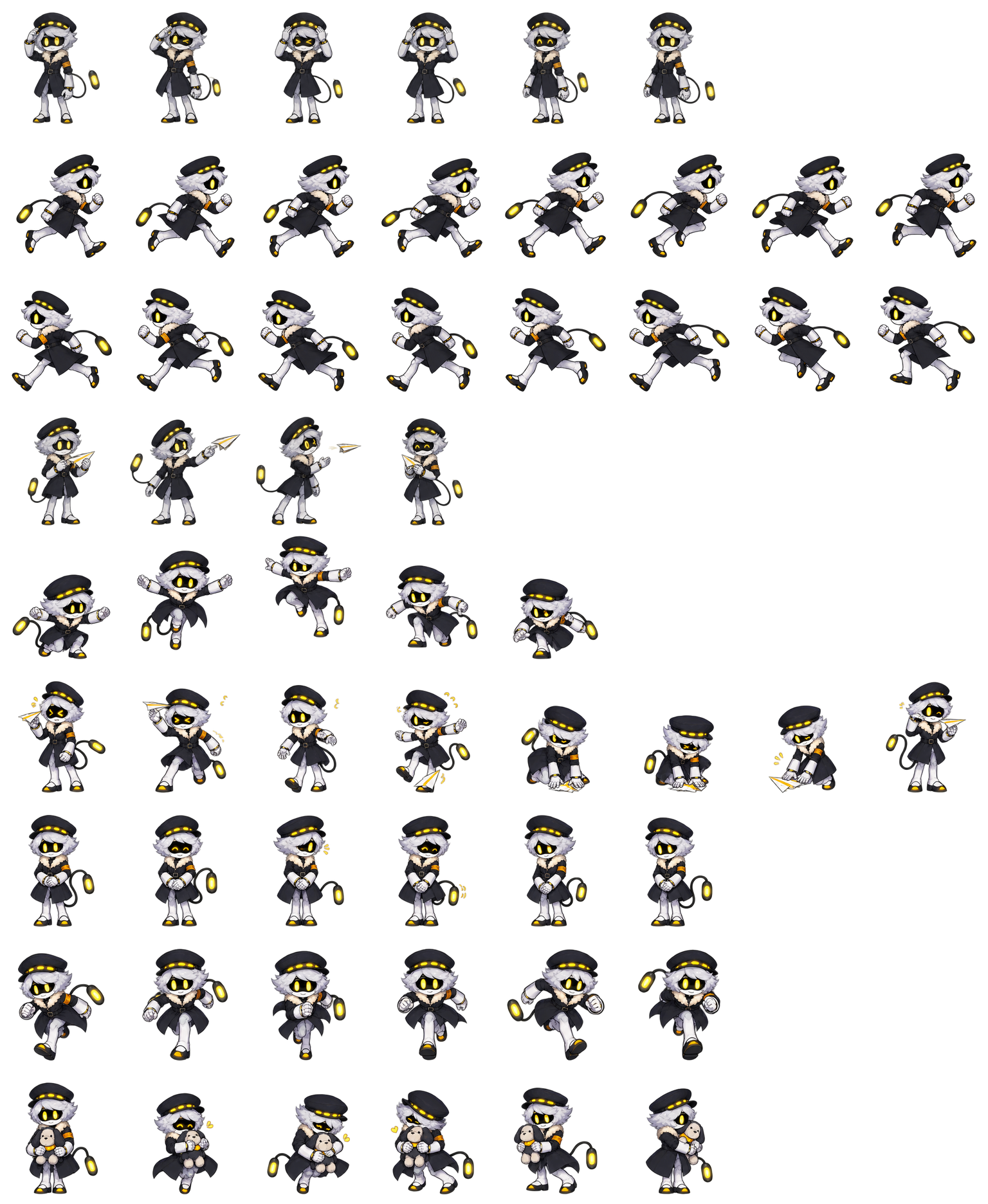 序列编号N Serial Designation N Codex pet original spritesheet