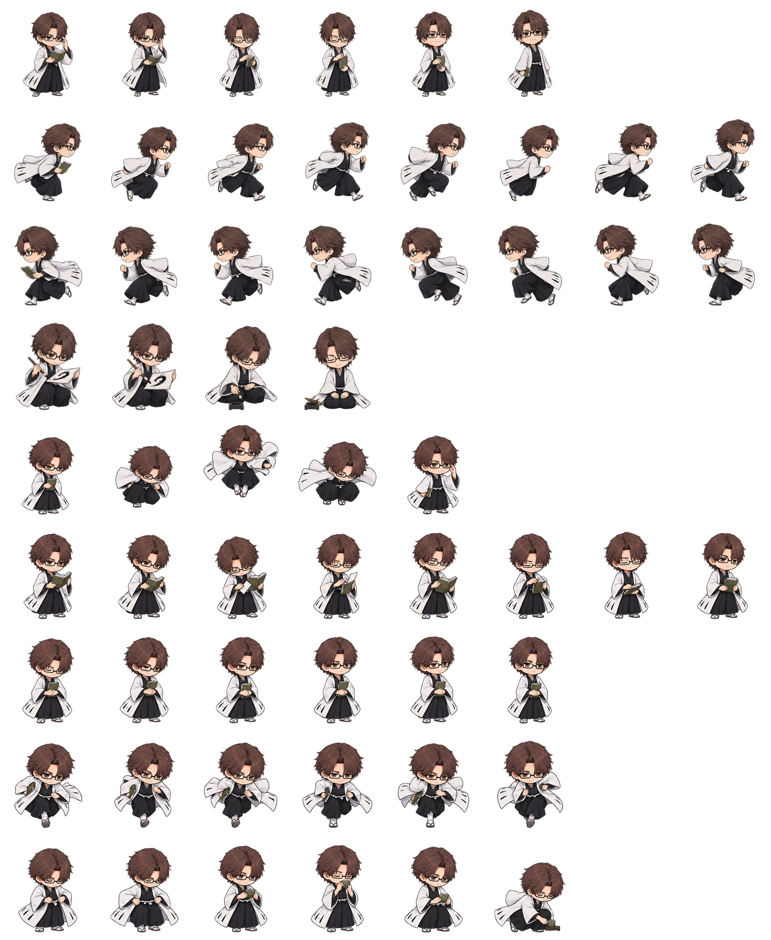 蓝染惣右介 Sosuke Aizen Codex pet original spritesheet