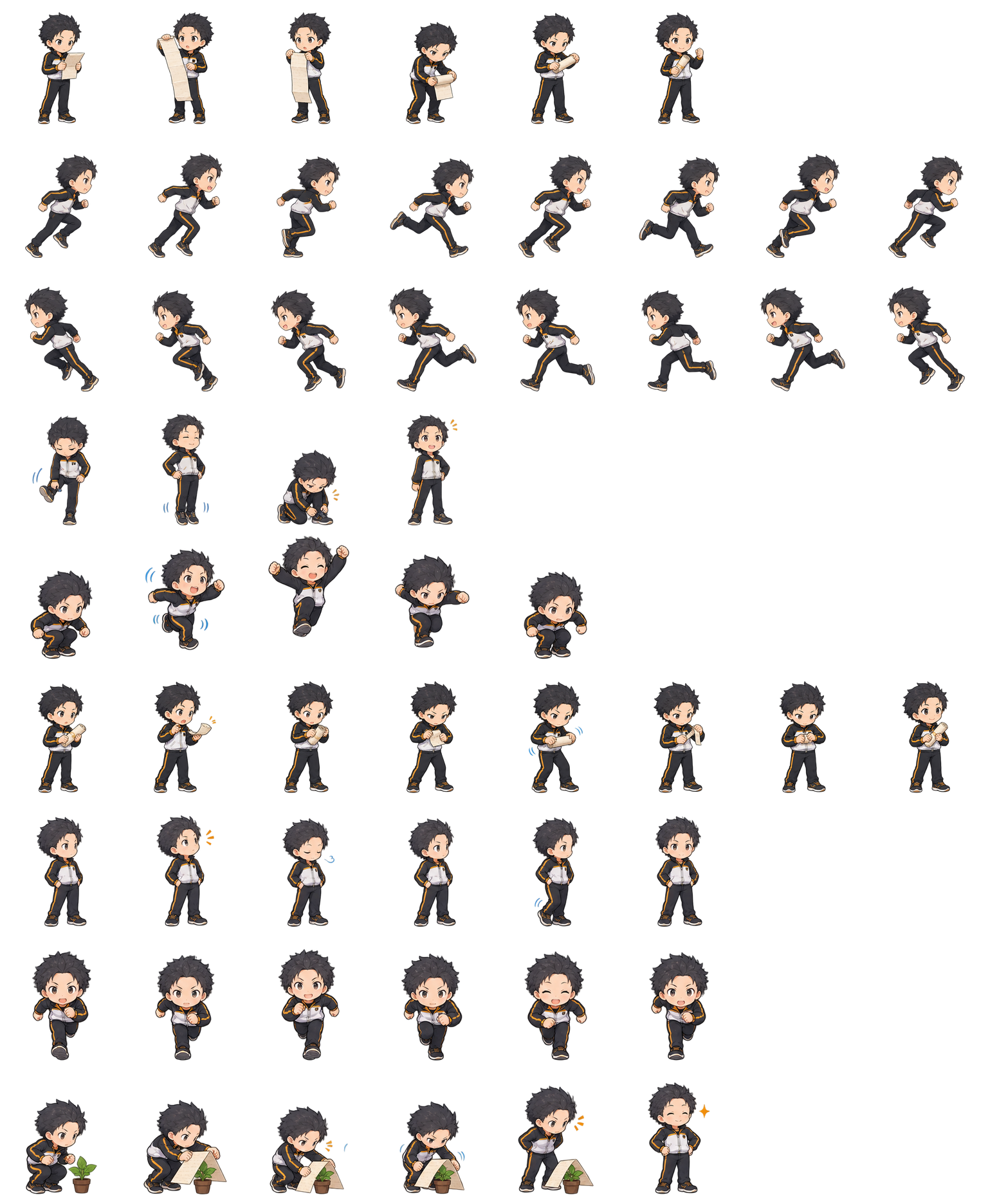 菜月昴 Subaru Natsuki Codex pet original spritesheet