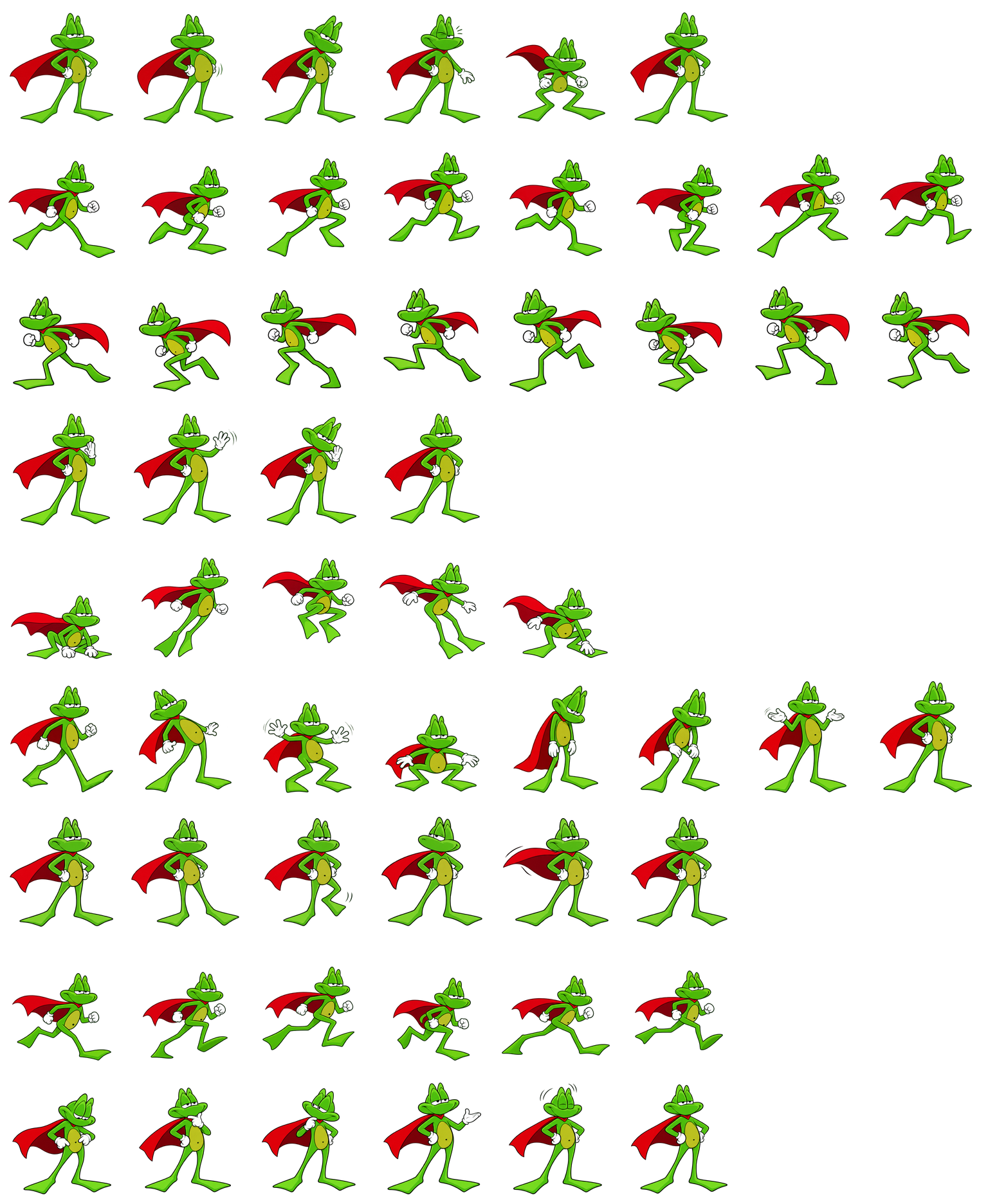 超级青蛙 Superfrog Codex pet original spritesheet