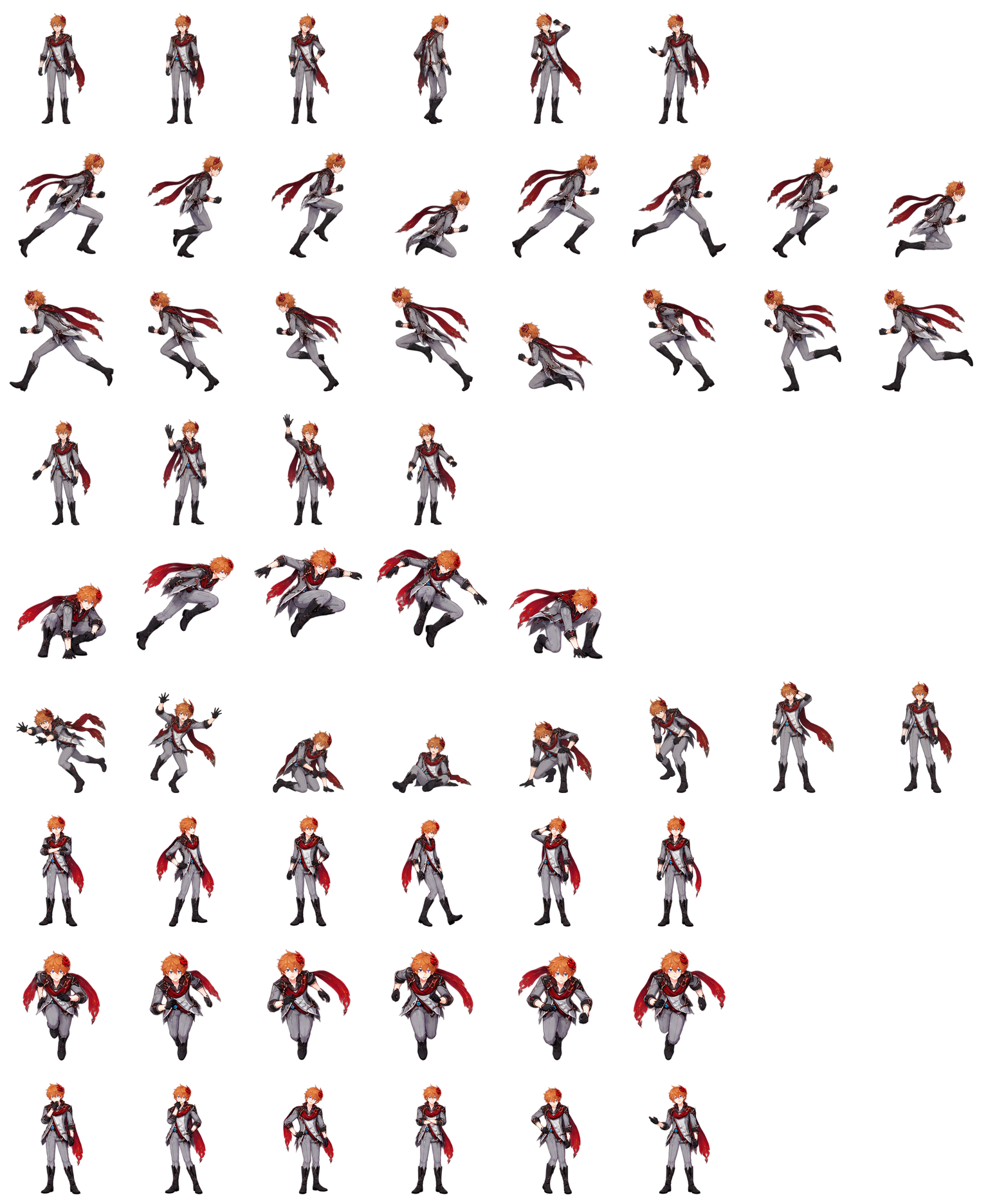 达达利亚 Tartaglia Codex pet original spritesheet