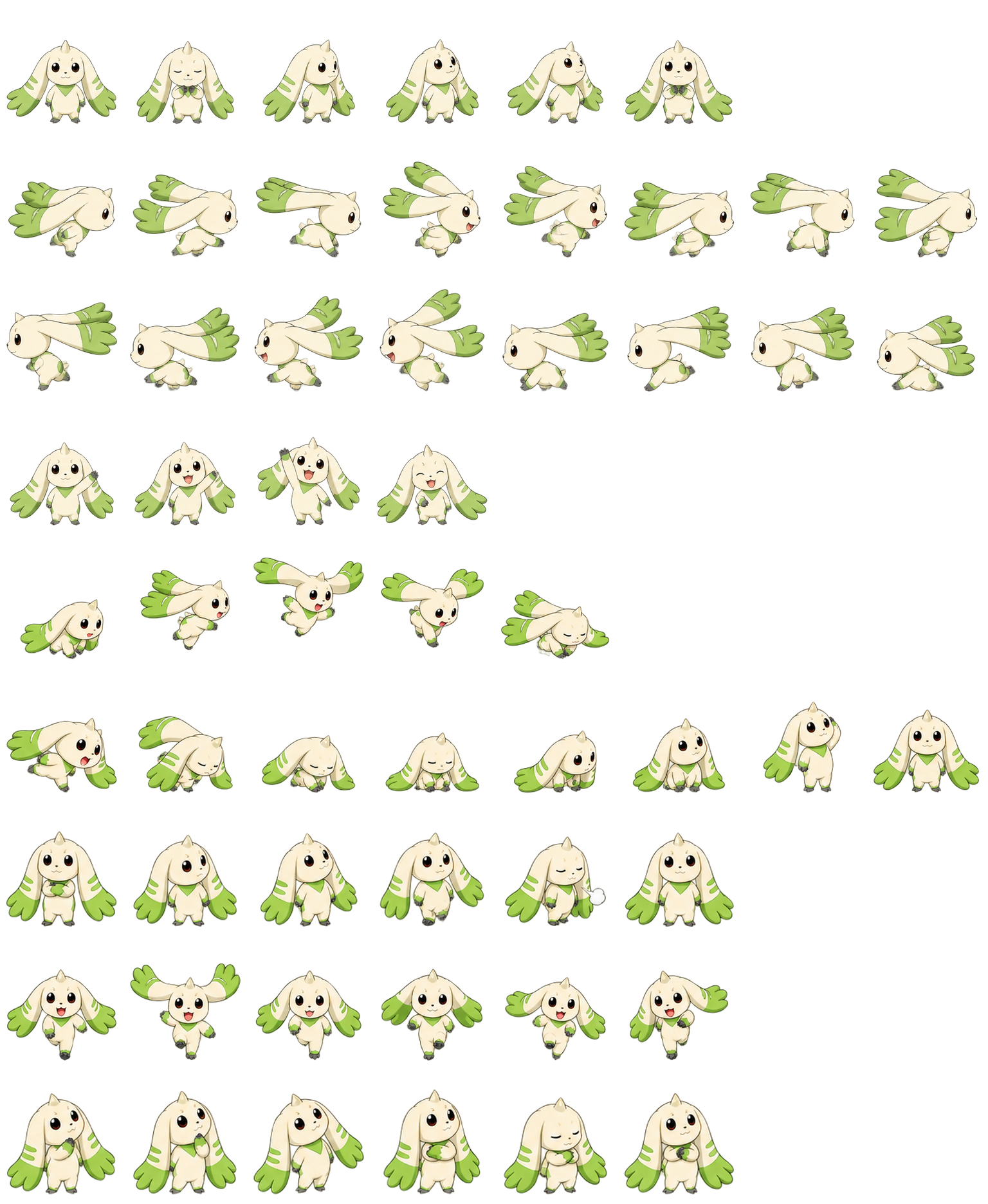 大耳兽 Terriermon Codex pet original spritesheet
