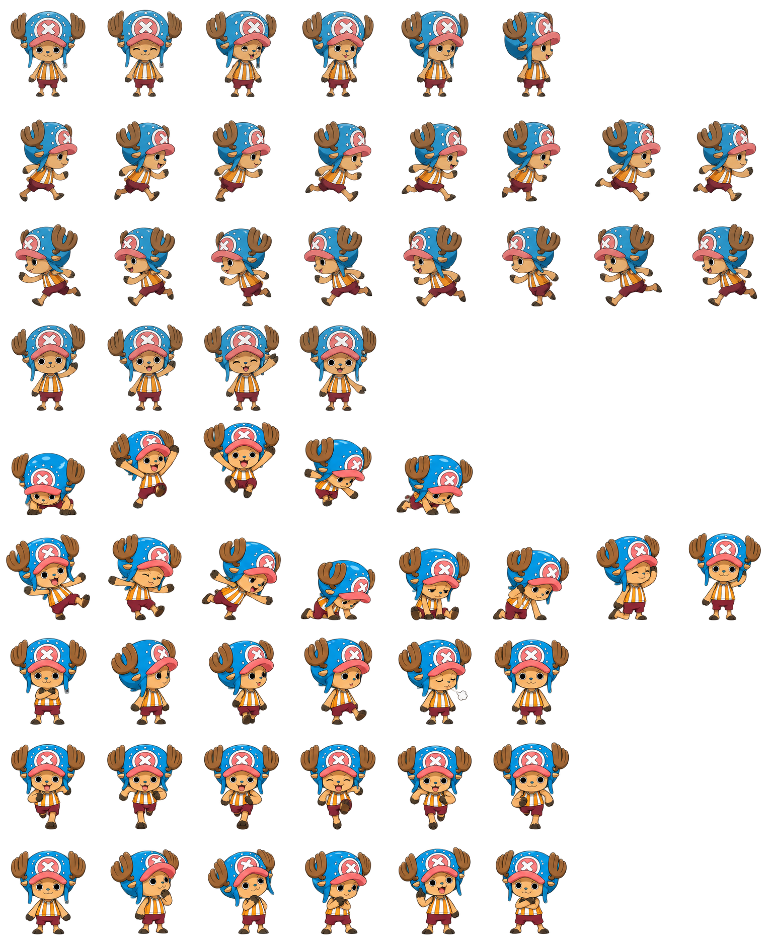 Tony Tony Chopper — Cozy Fan Art Codex pet original spritesheet