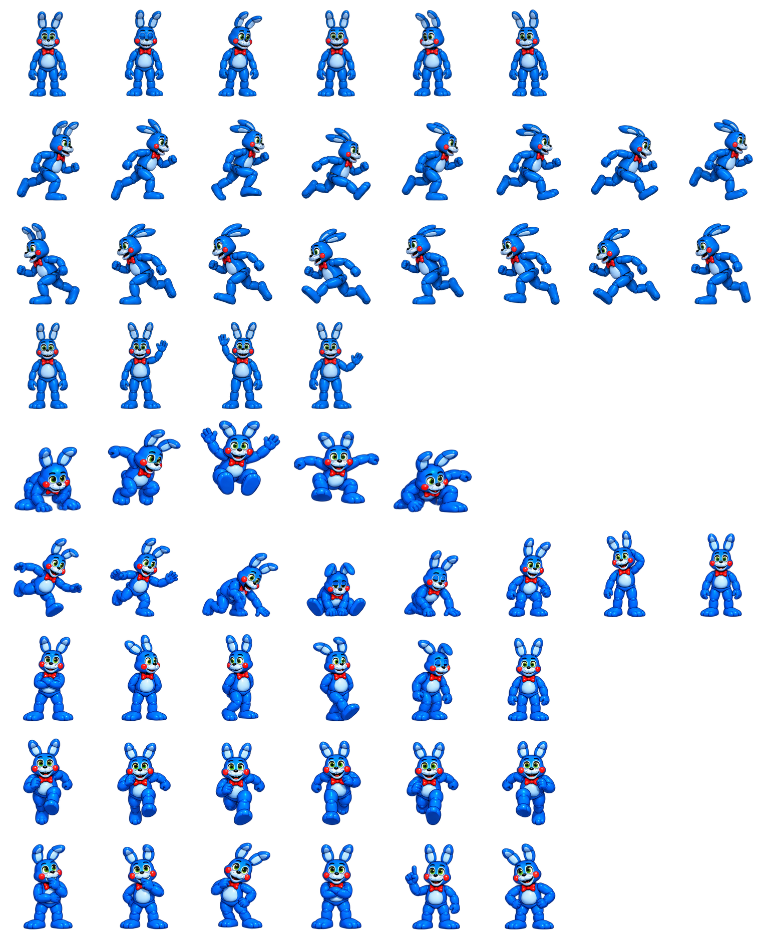 玩具邦尼 Toy Bonnie Codex pet original spritesheet