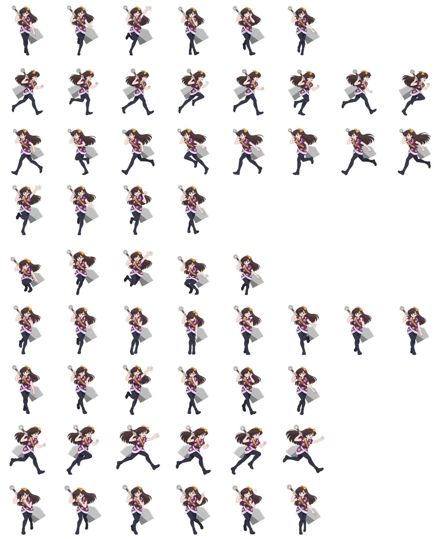 久远寺右京 Ukyo Kuonji Codex pet original spritesheet